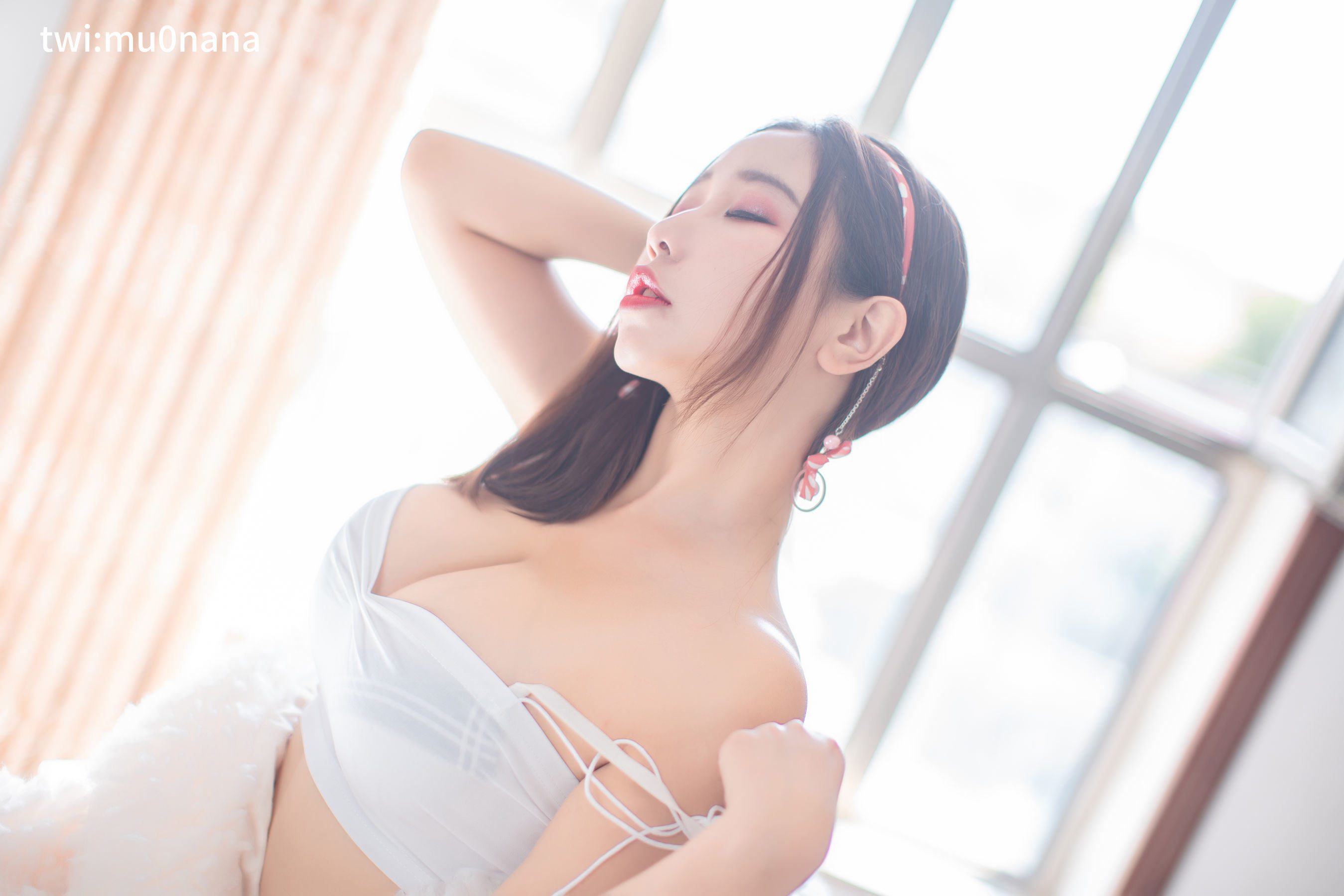 Internet Celebrity COSER Photo] Anime Blogger Mu Ling Mu0 - Hot Spring 1