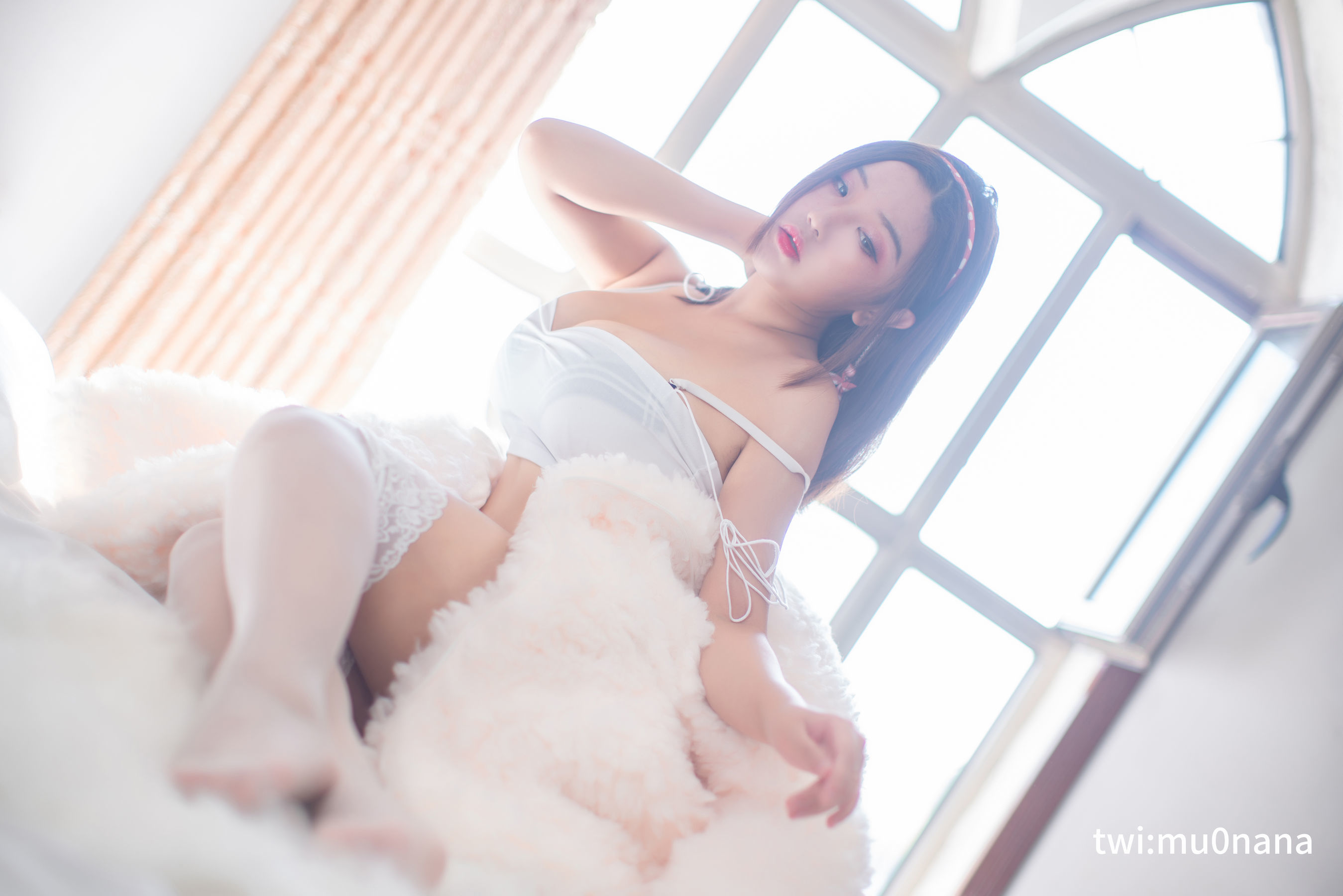 Internet Celebrity COSER Photo] Anime Blogger Mu Ling Mu0 - Hot Spring 1