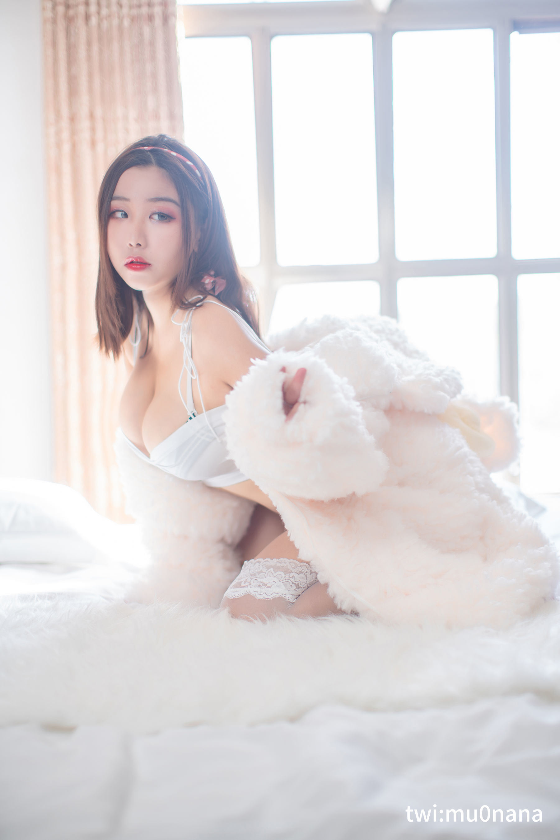 Internet Celebrity COSER Photo] Anime Blogger Mu Ling Mu0 - Hot Spring 1
