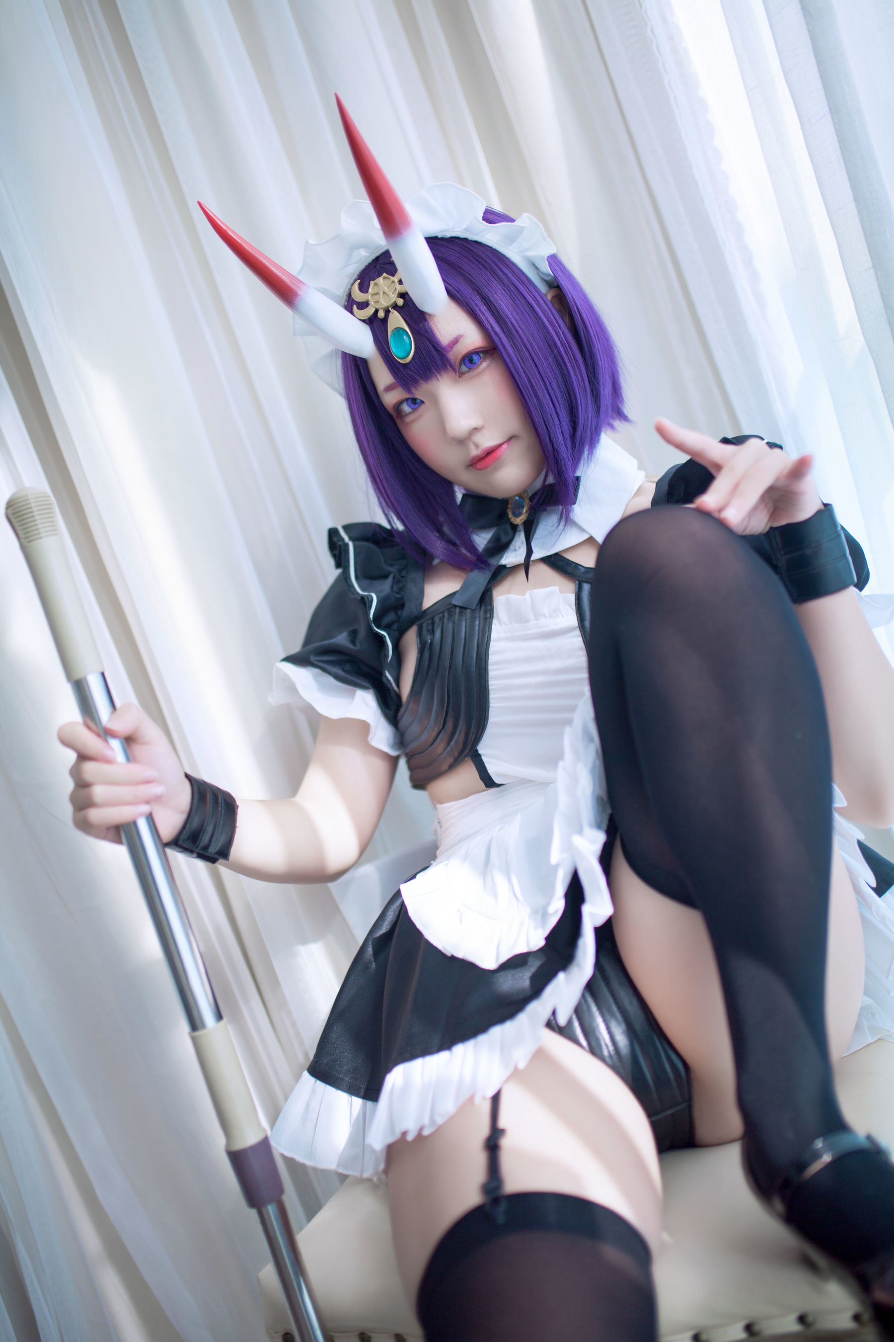 Internet Celebrity Cosplayer Photobook] Anime Blogger Mime Mi Mei - Shuten Doji Maid