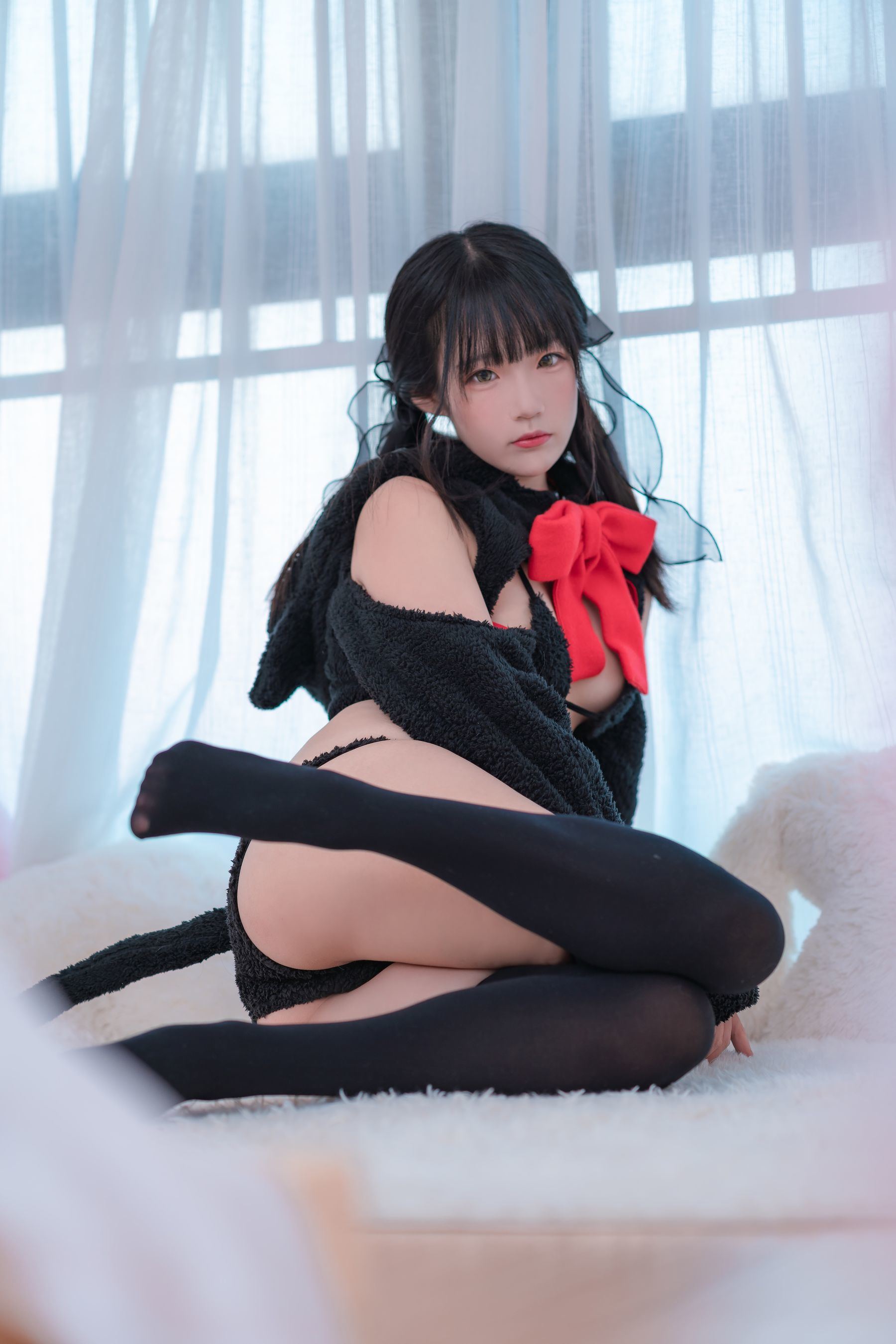 Internet Celebrity COSER Photobook] Anime Blogger Mime Mimi - Black Cat ~Meow Meow~