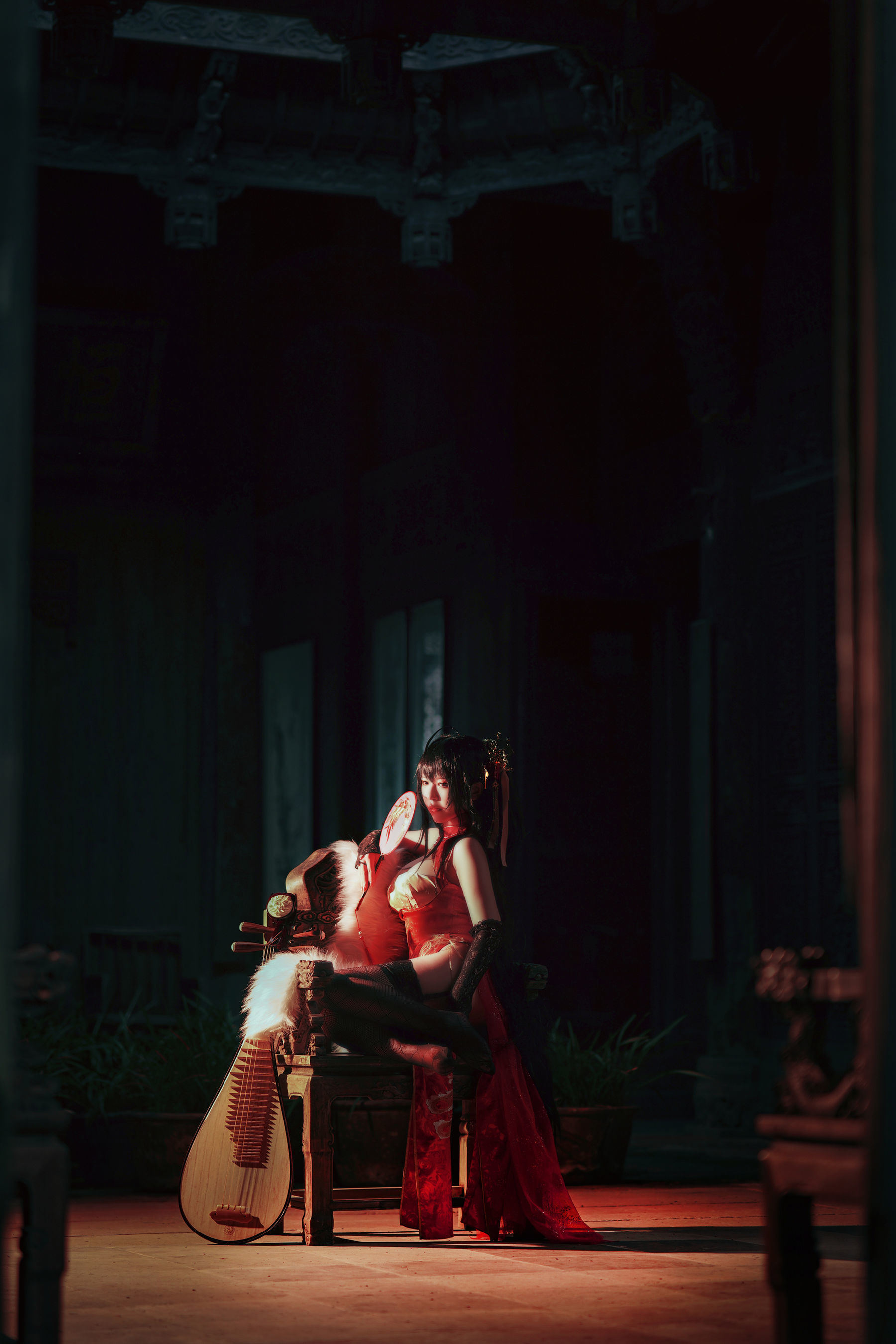 เน็ตไอดอลคอสเพลย์เยอร์ภาพถ่าย] บันบันจือ - ต้าเฟิ่ง กี่เพ้า