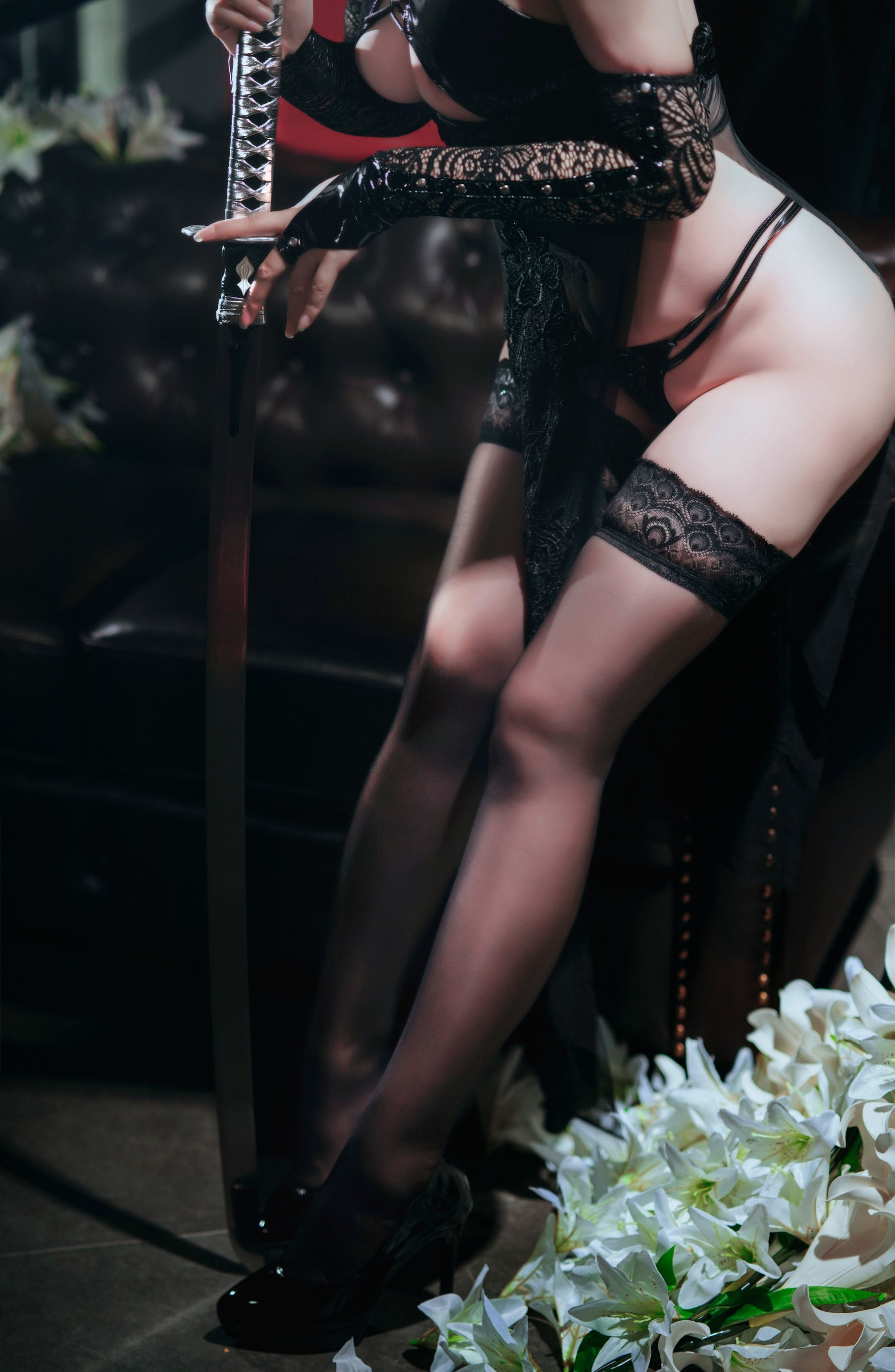 Ban Ban Zi Cosplay 2B Mi Yan Qipao