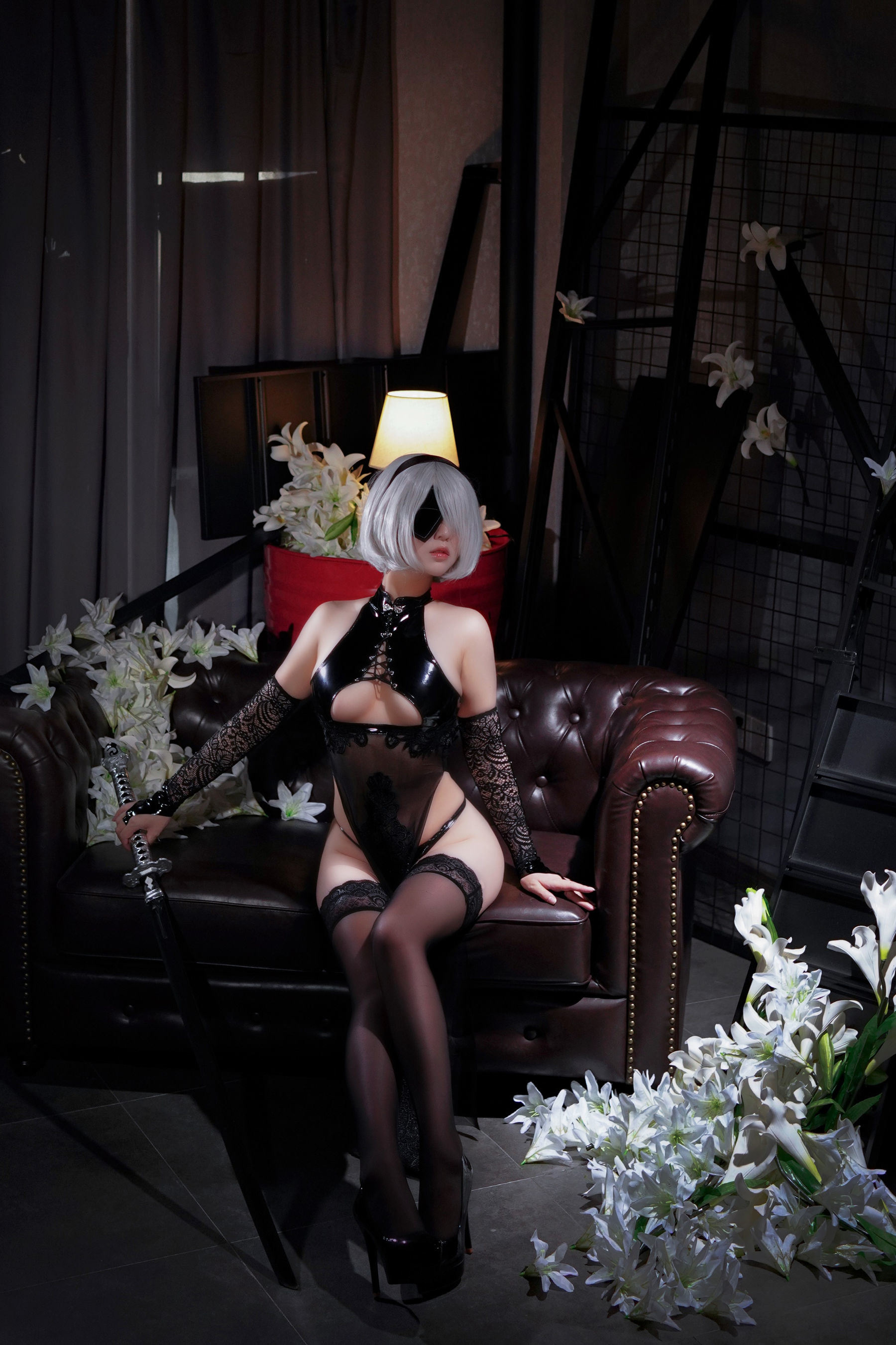 Ban Ban Zi Cosplay 2B Mi Yan Qipao