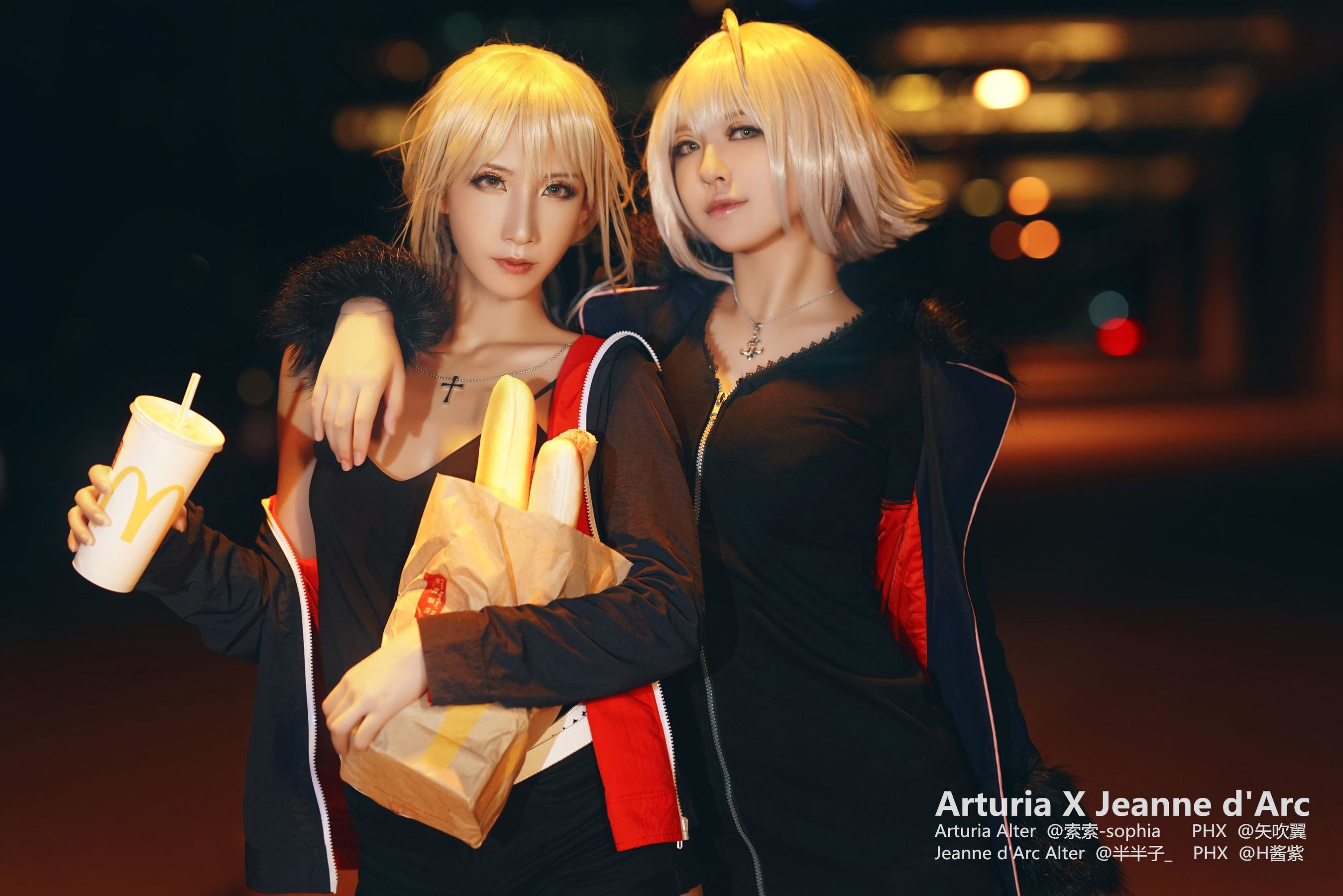 เน็ตไอดอล COSER 写真] บันบันจือ&โซโซโซเฟีย - ชุดเต็ม Upscaled