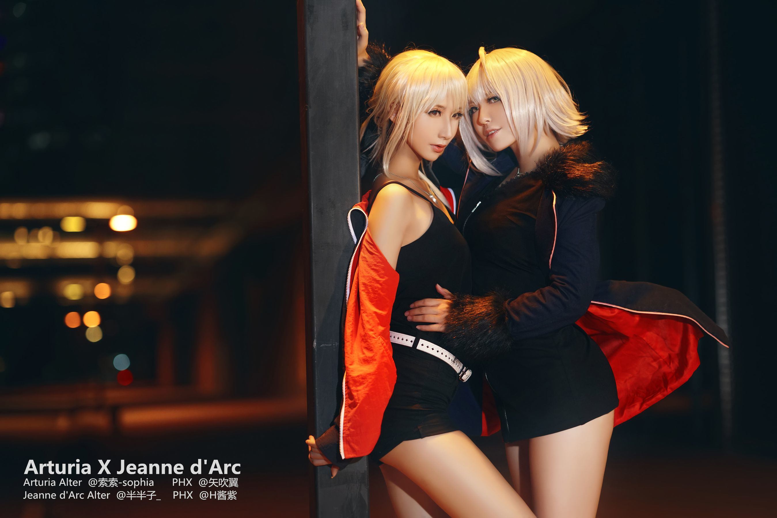 เน็ตไอดอล COSER 写真] บันบันจือ&โซโซโซเฟีย - ชุดเต็ม Upscaled