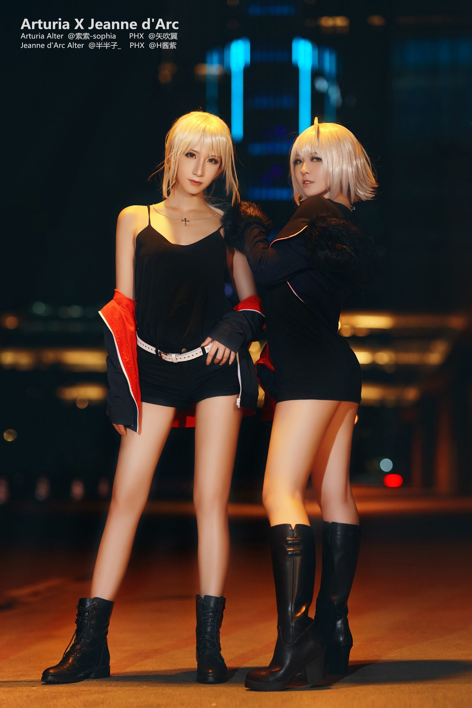เน็ตไอดอล COSER 写真] บันบันจือ&โซโซโซเฟีย - ชุดเต็ม Upscaled