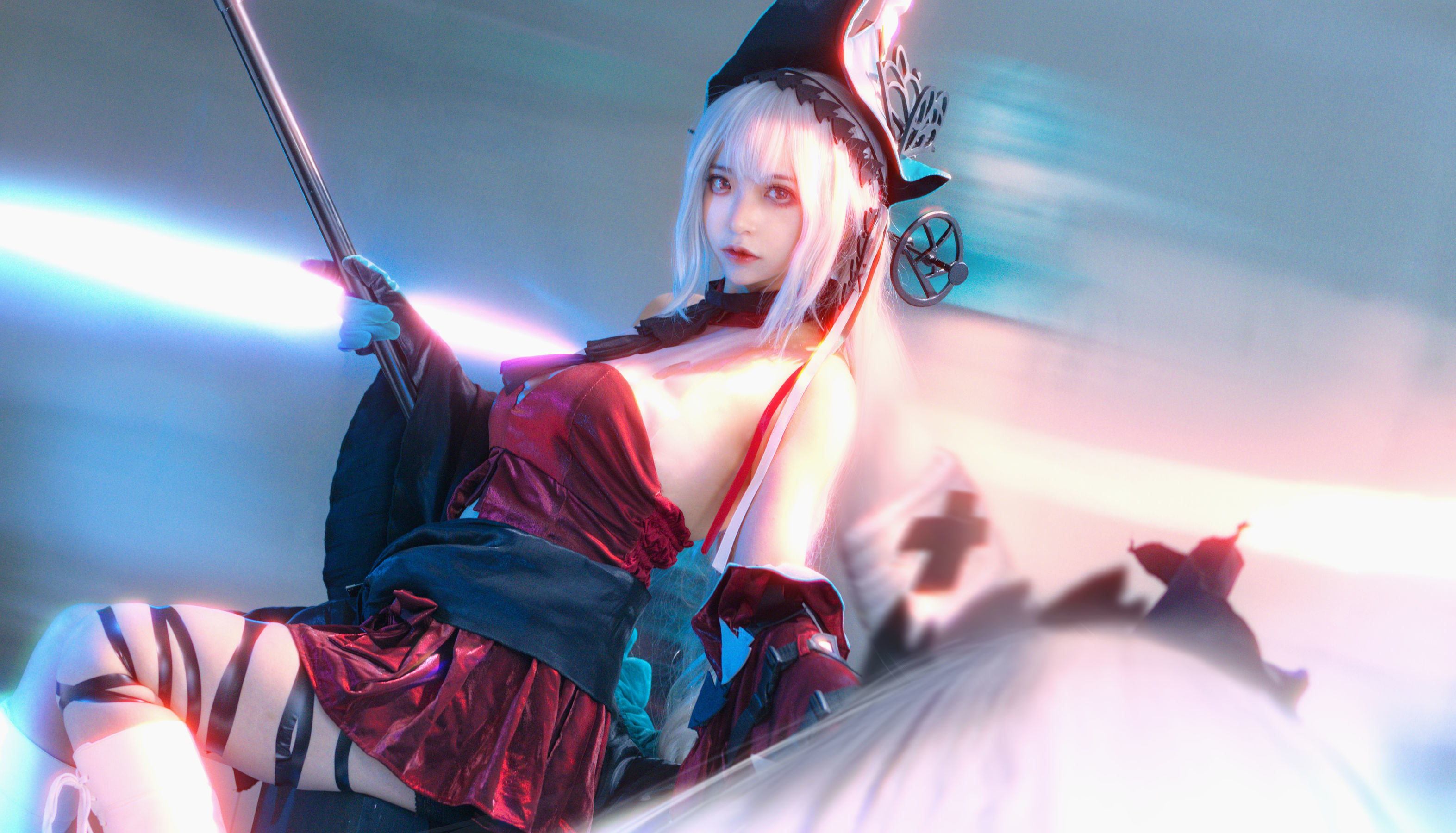 Internet Celebrity Coser Photobook] Feng Mao ss - Zhuo Xin Si Ka Di