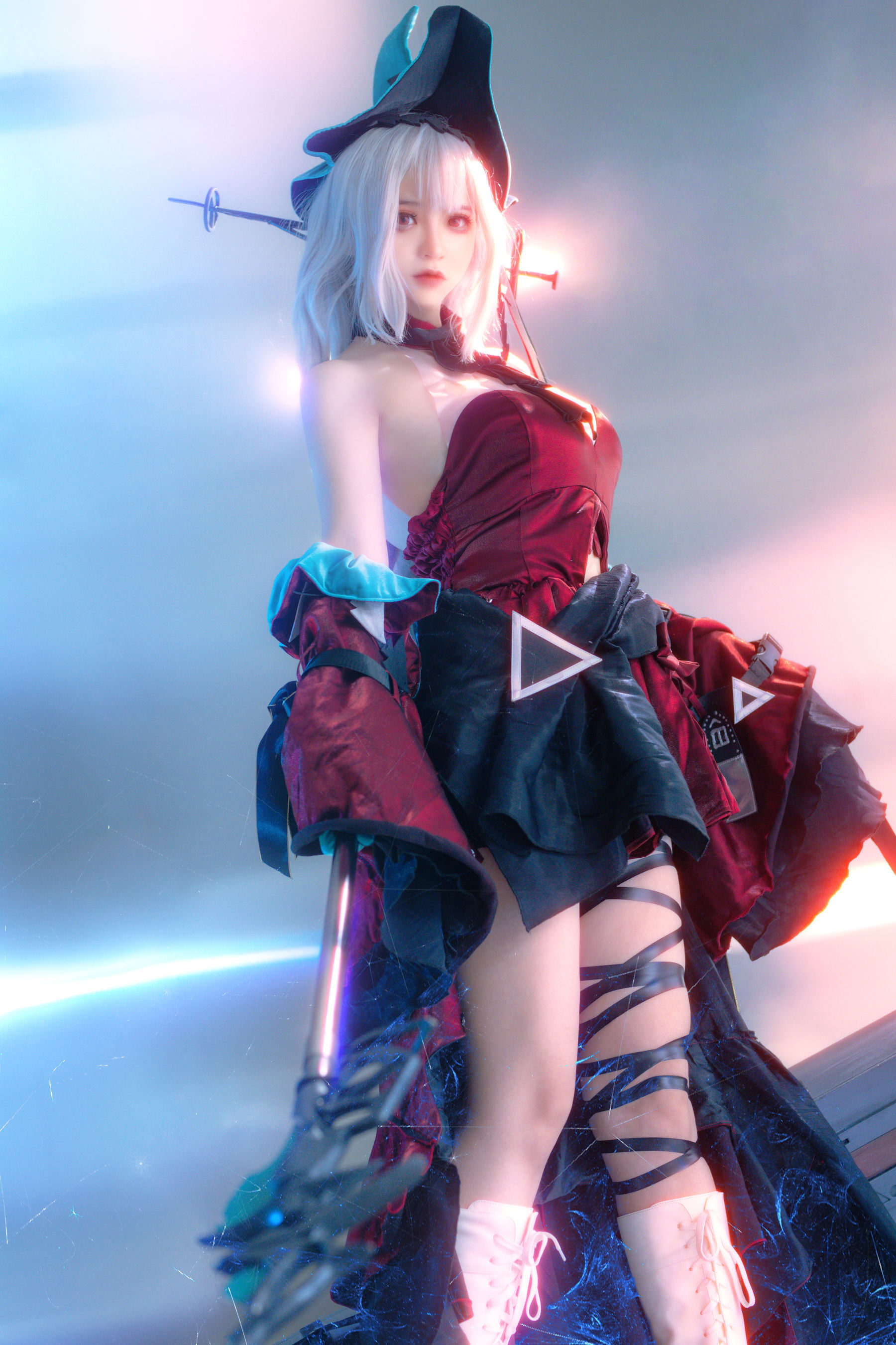 Internet Celebrity Coser Photobook] Feng Mao ss - Zhuo Xin Si Ka Di