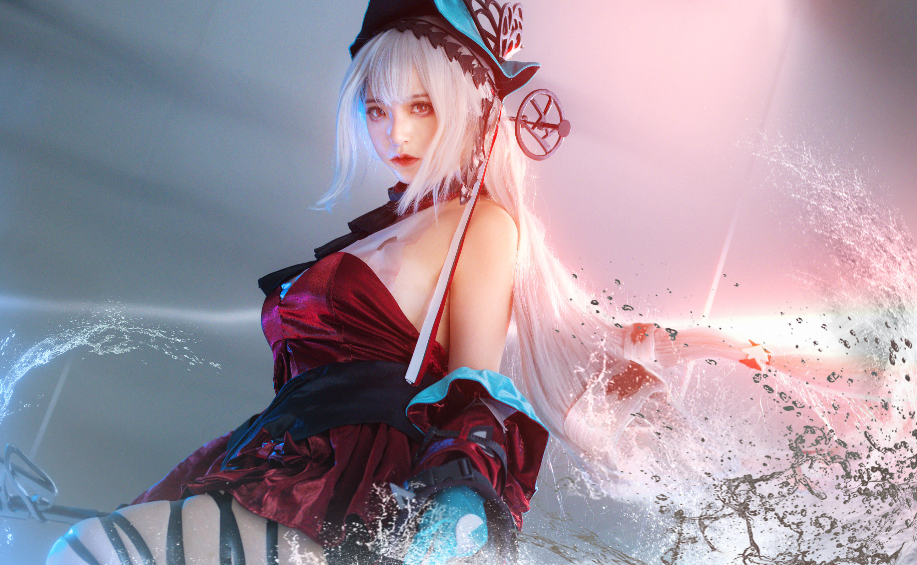 Internet Celebrity Coser Photobook] Feng Mao ss - Zhuo Xin Si Ka Di