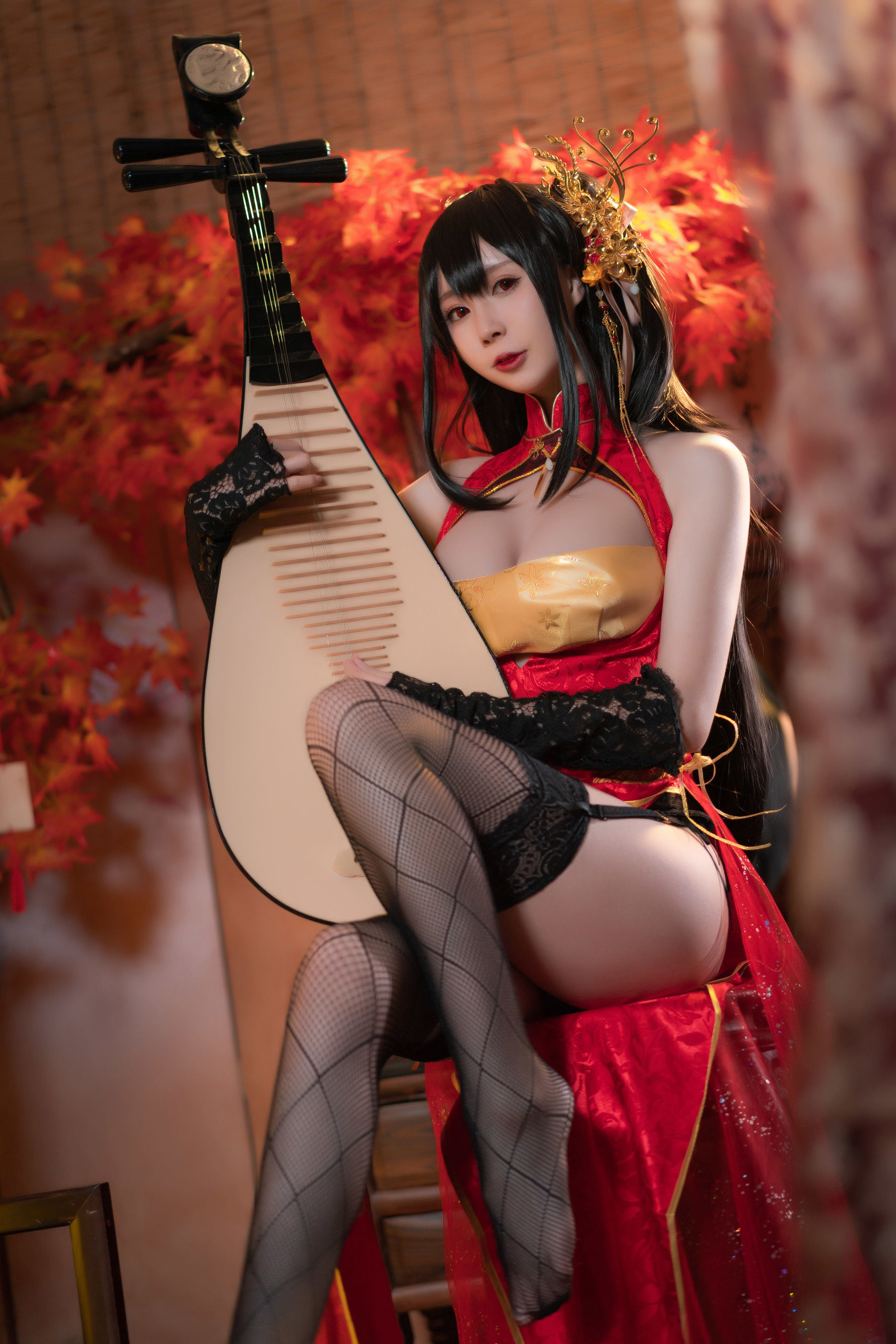 [网红COSER写真] 西园寺南歌写真 - 大凤 旗袍