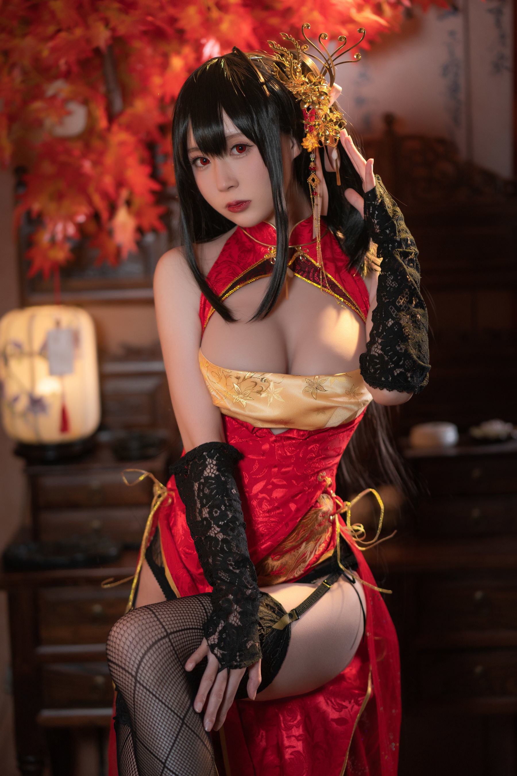 Internet Celebrity Coser Photobook] Xiyuanji Nange Photobook - Dafeng Qipao