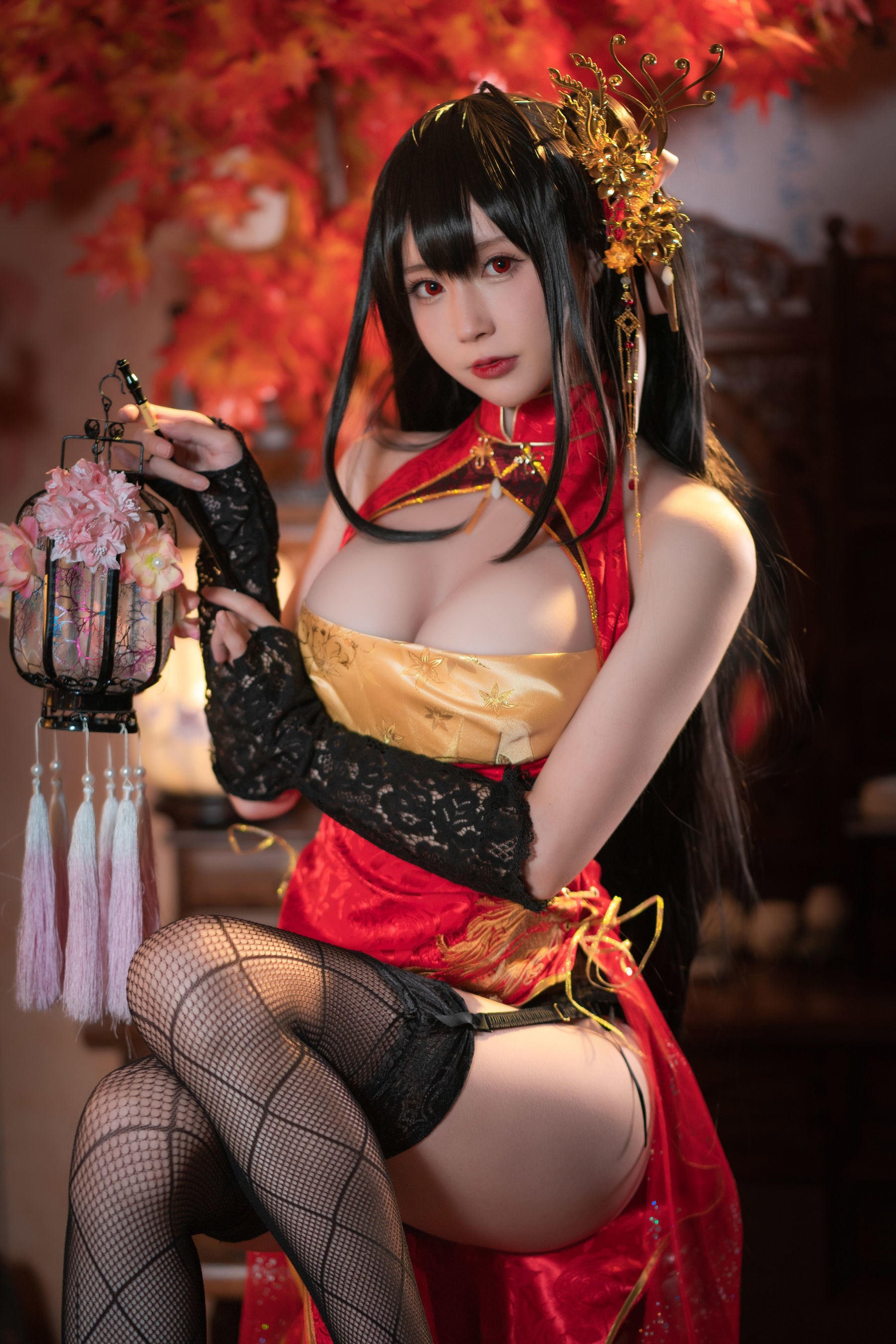 Internet Celebrity Coser Photobook] Xiyuanji Nange Photobook - Dafeng Qipao