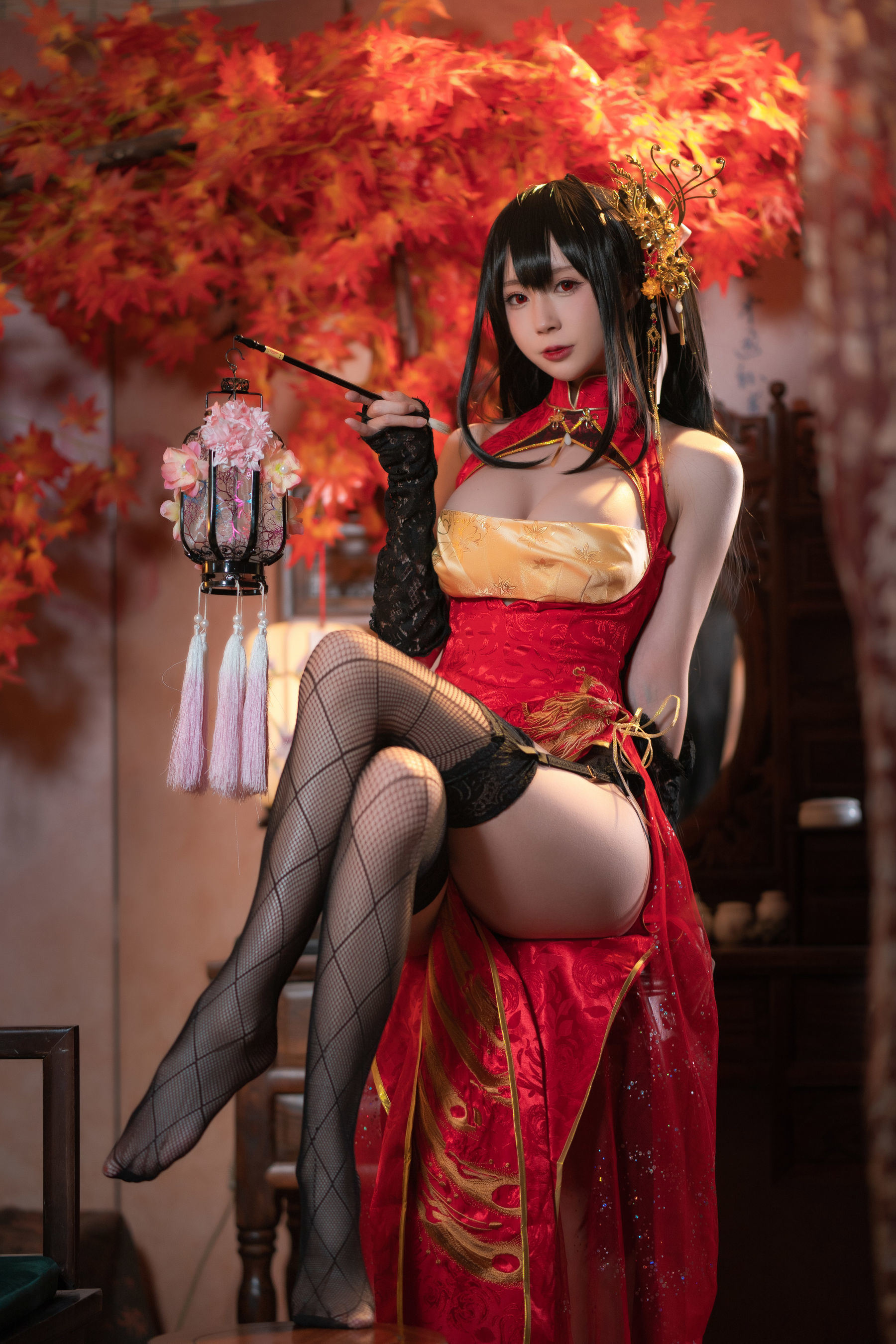 Internet Celebrity Coser Photobook] Xiyuanji Nange Photobook - Dafeng Qipao