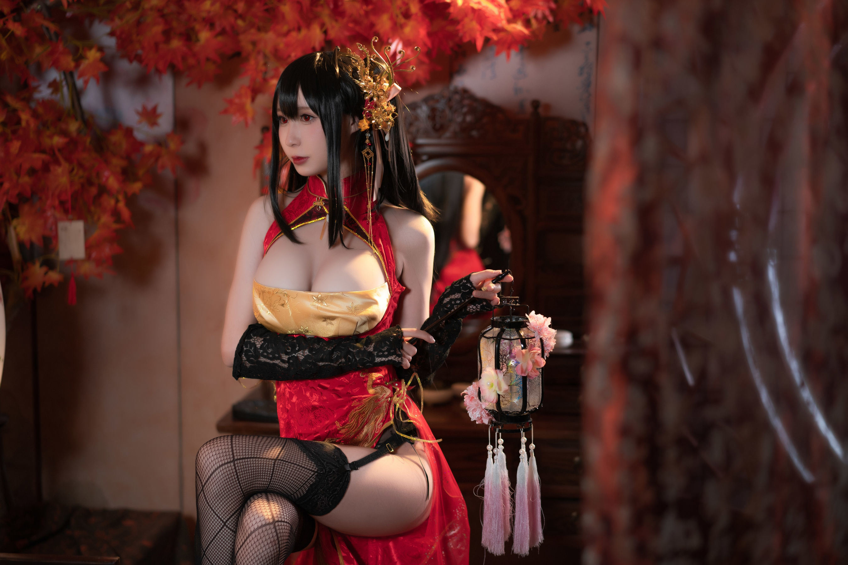 Internet Celebrity Coser Photobook] Xiyuanji Nange Photobook - Dafeng Qipao