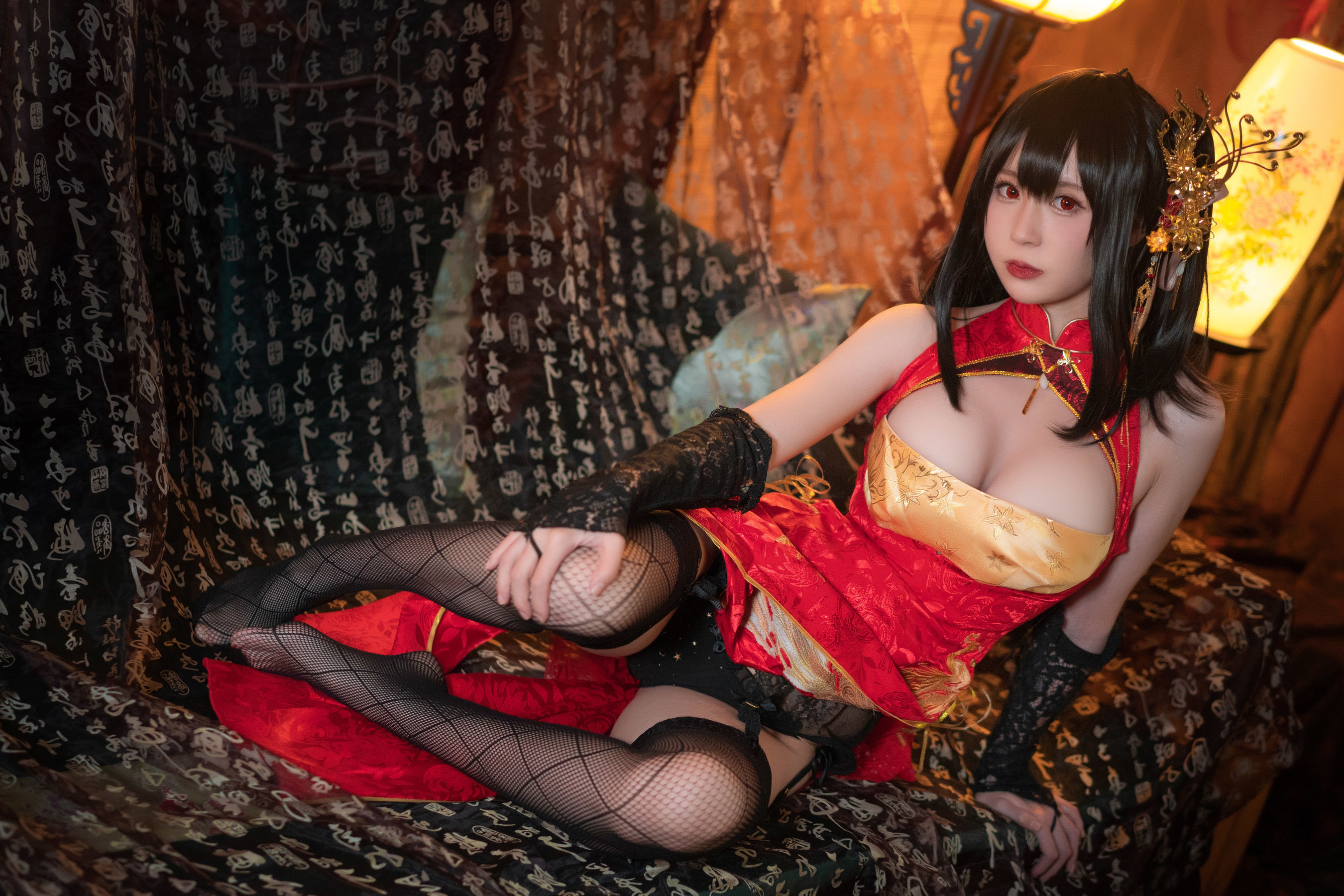 Internet Celebrity Coser Photobook] Xiyuanji Nange Photobook - Dafeng Qipao
