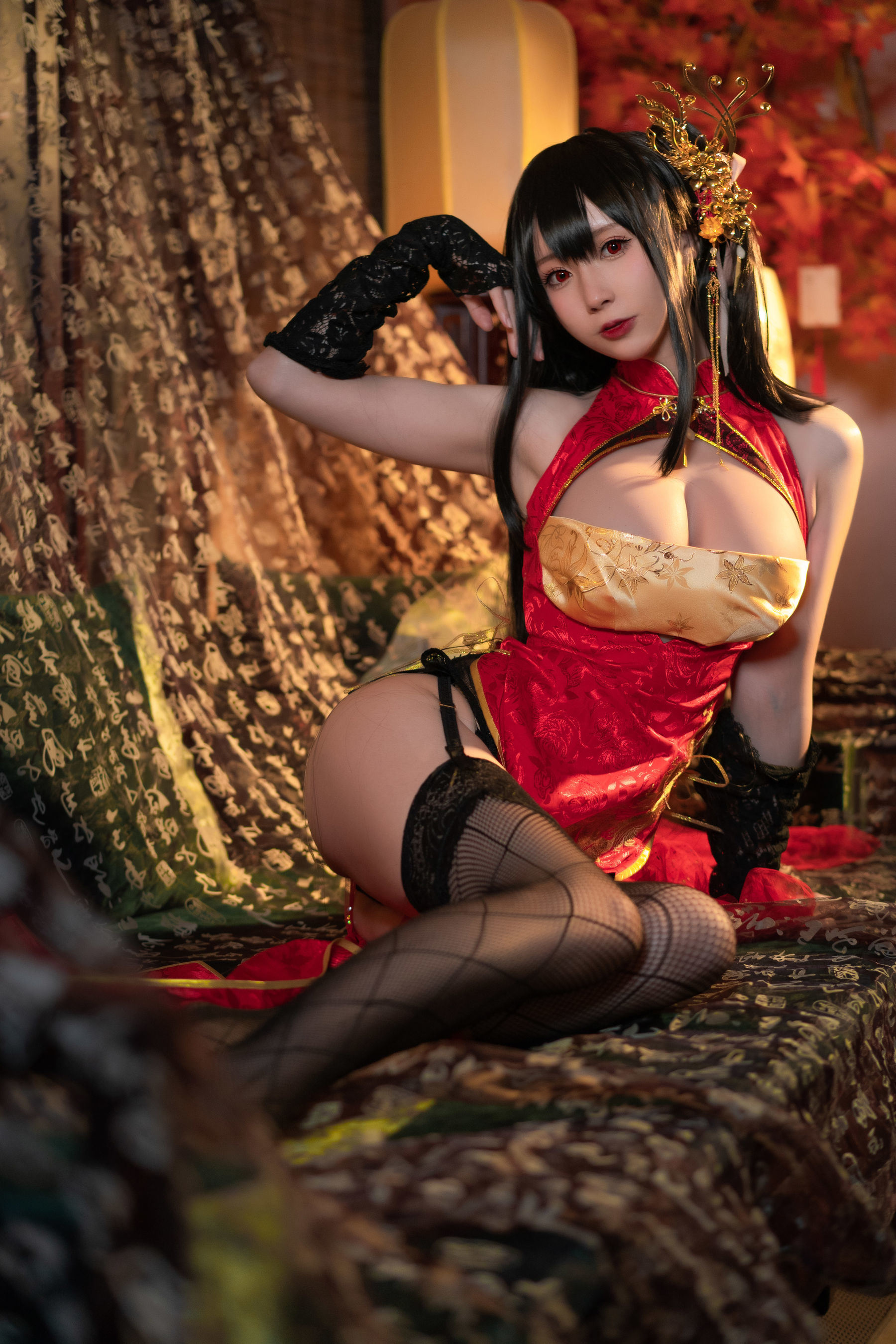 Internet Celebrity Coser Photobook] Xiyuanji Nange Photobook - Dafeng Qipao