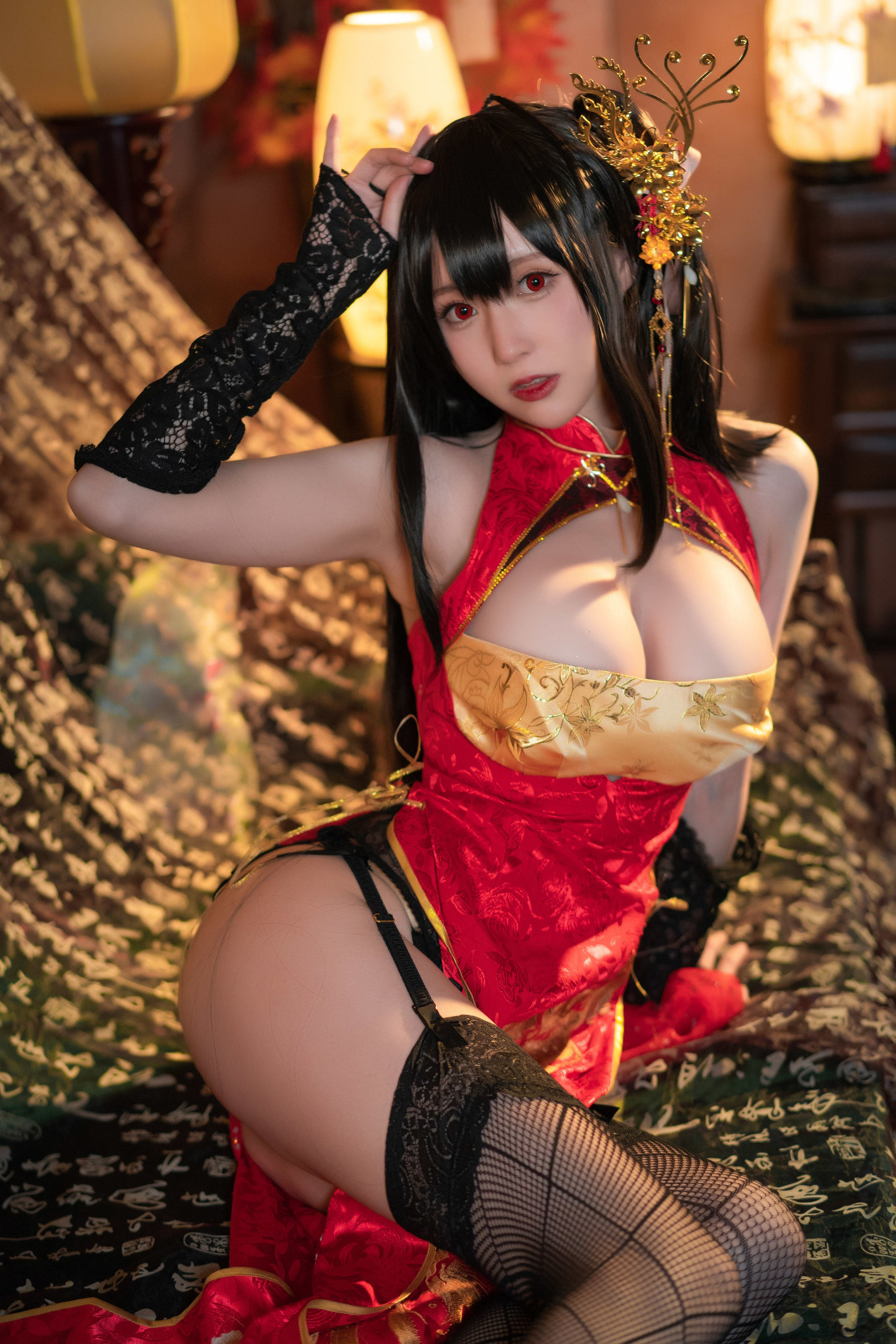 Internet Celebrity Coser Photobook] Xiyuanji Nange Photobook - Dafeng Qipao