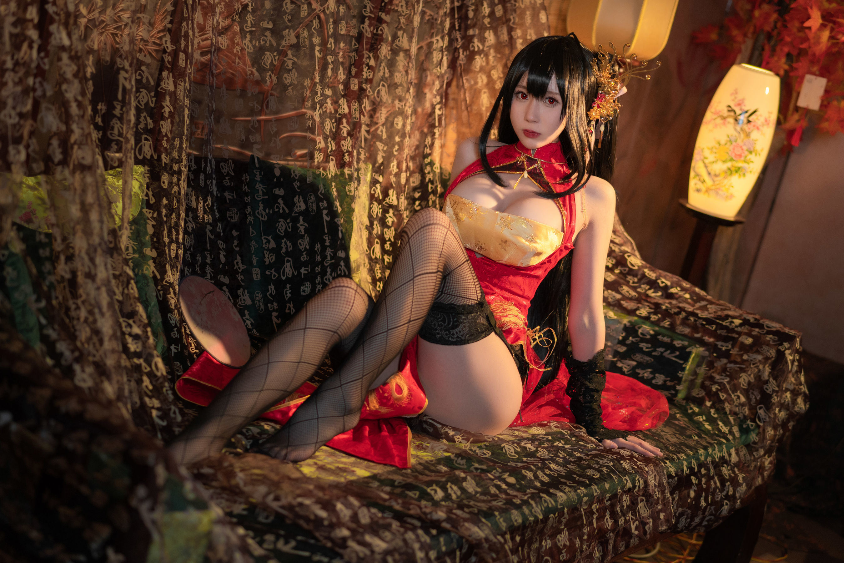 Internet Celebrity Coser Photobook] Xiyuanji Nange Photobook - Dafeng Qipao