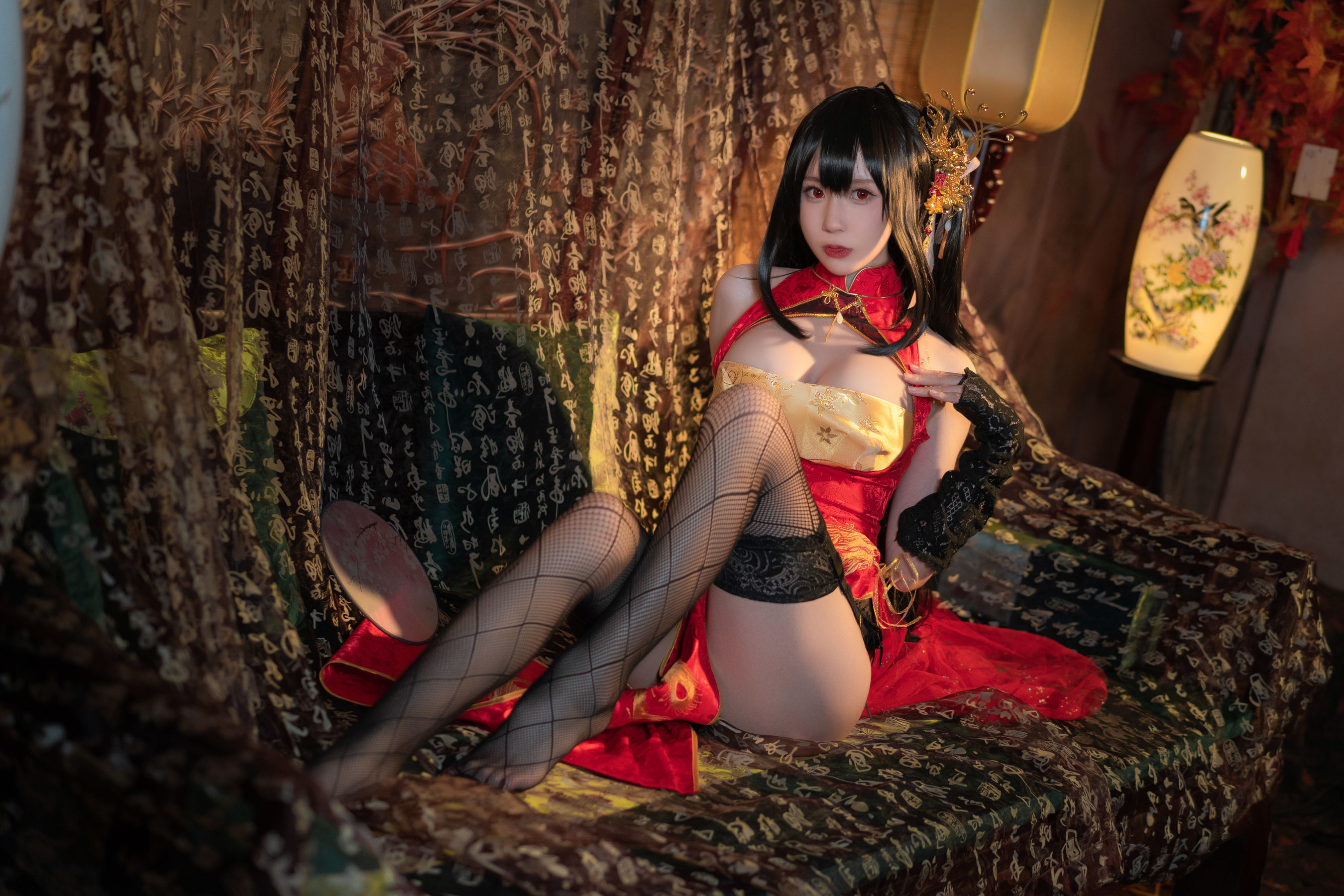 Internet Celebrity Coser Photobook] Xiyuanji Nange Photobook - Dafeng Qipao