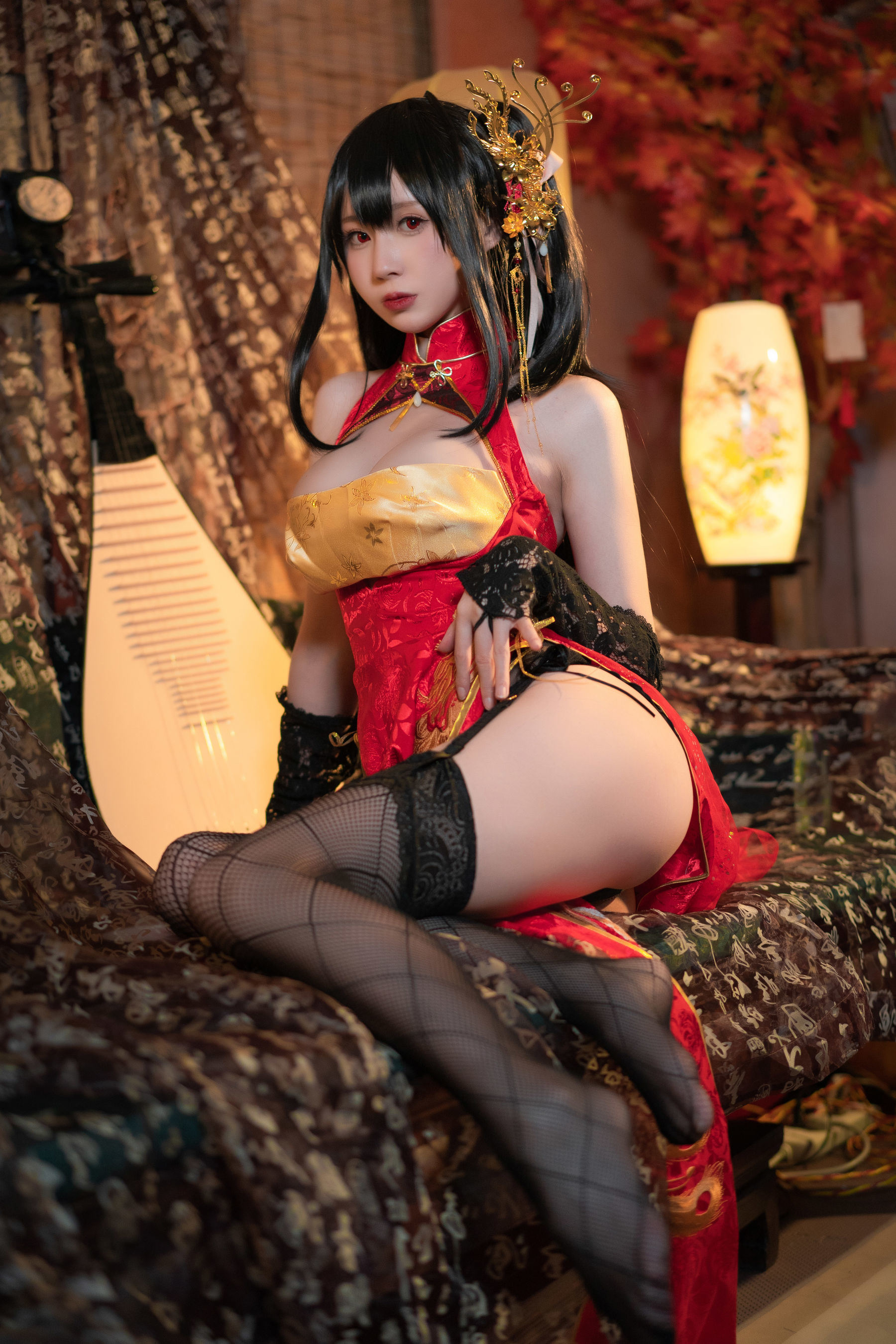 Internet Celebrity Coser Photobook] Xiyuanji Nange Photobook - Dafeng Qipao