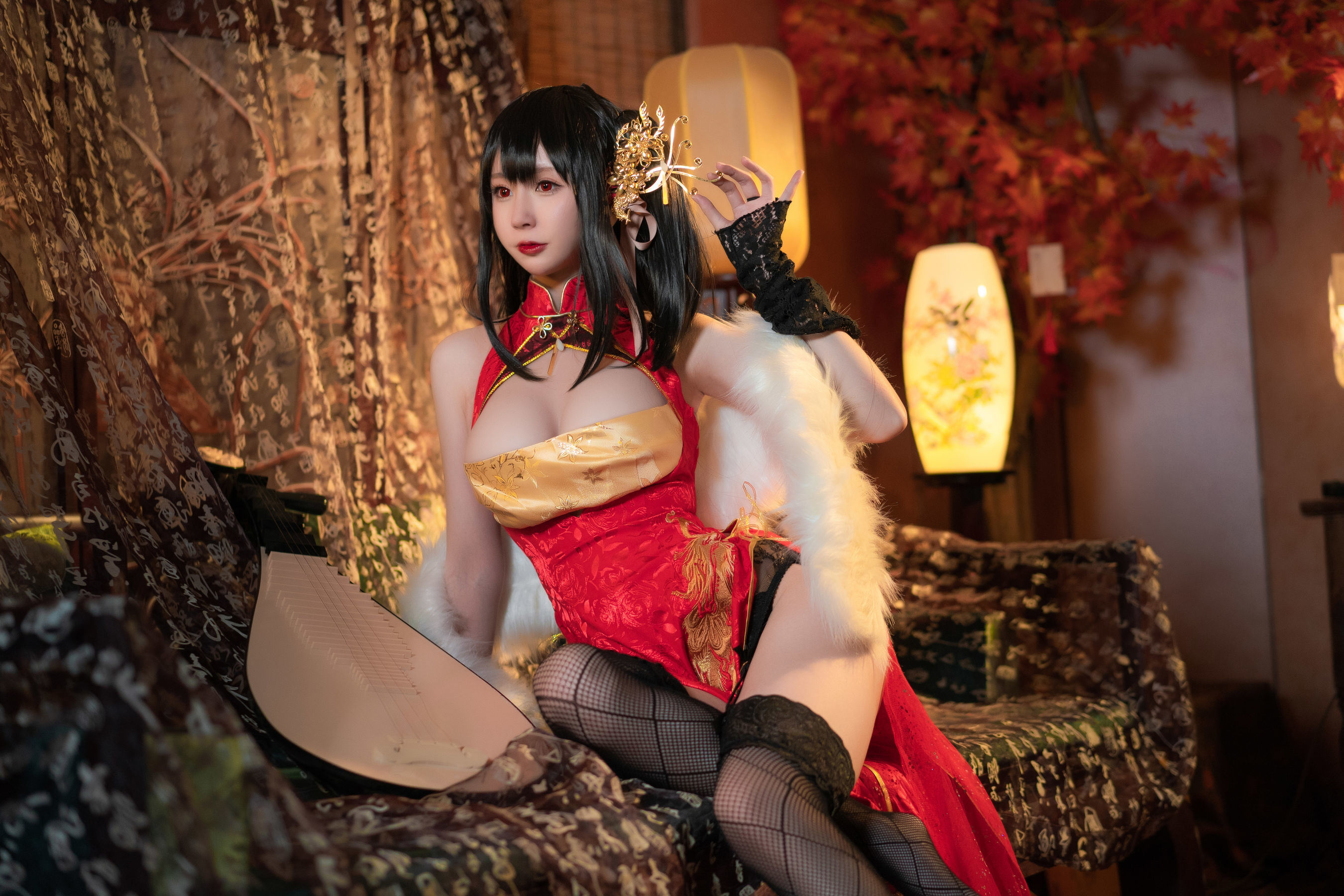 Internet Celebrity Coser Photobook] Xiyuanji Nange Photobook - Dafeng Qipao