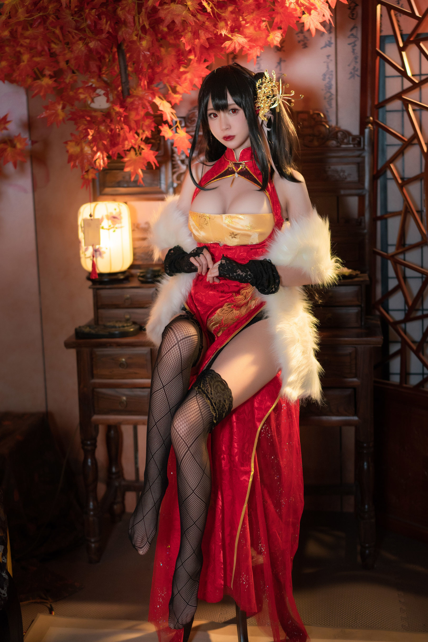Internet Celebrity Coser Photobook] Xiyuanji Nange Photobook - Dafeng Qipao