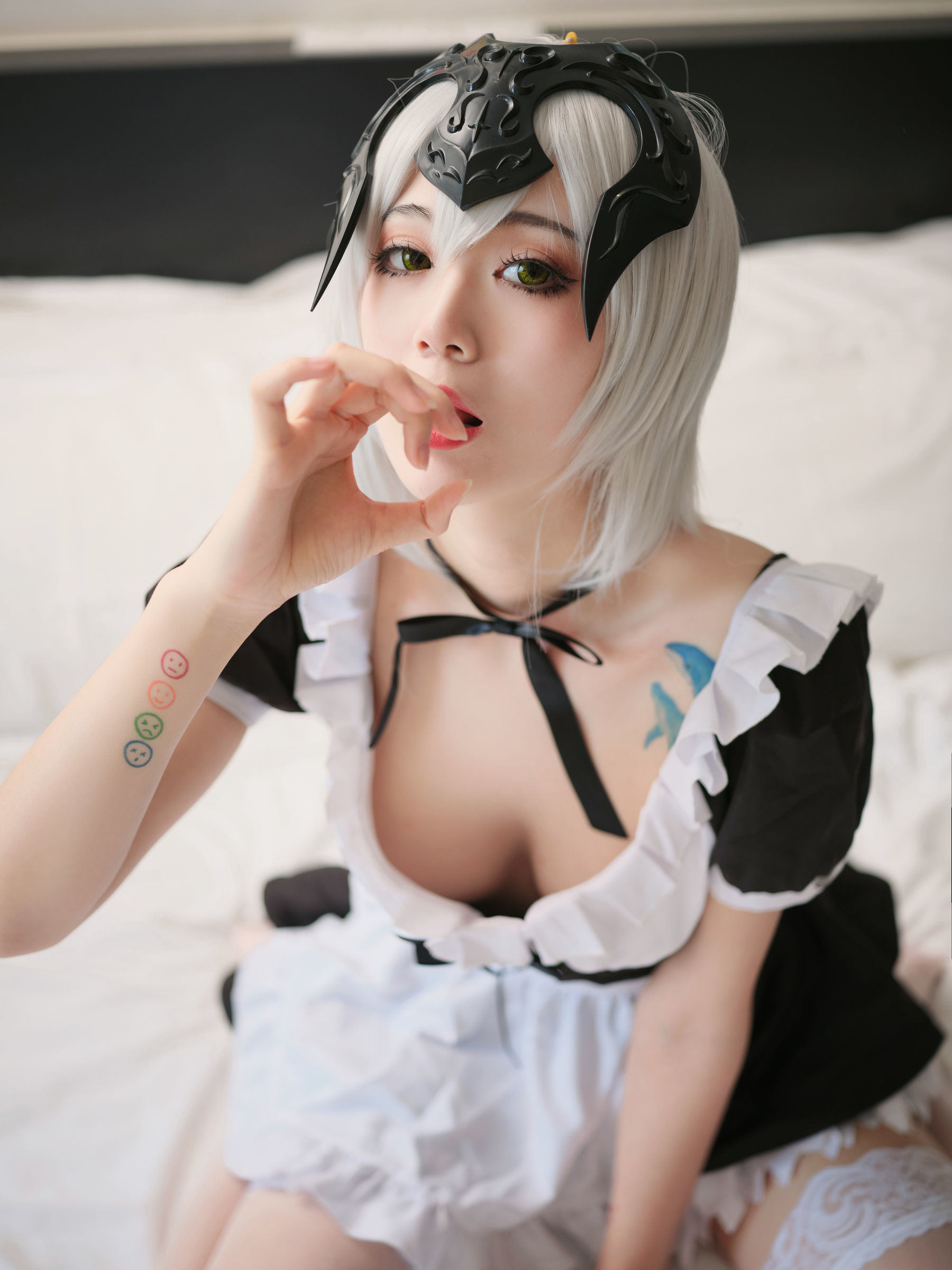Ảnh chụp COSER nổi tiếng] Một Mét Tám Đại Lizi - Nữ hầu ảo giác