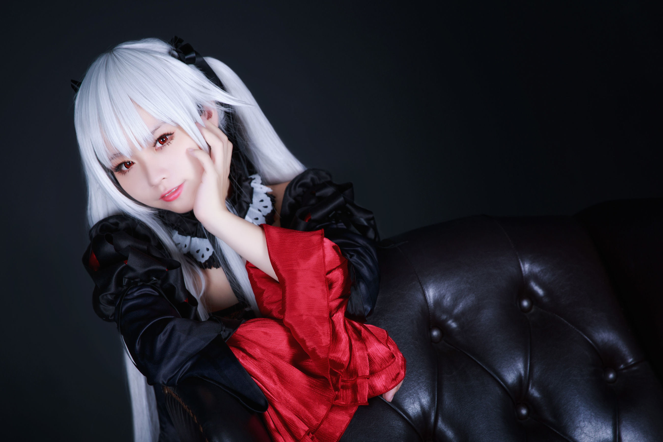 เน็ตไอดอล COSER 写真] บล็อกเกอร์อนิเม G44 จะไม่ได้รับบาดเจ็บ - ฝูจือชุดกระโปรงยาว