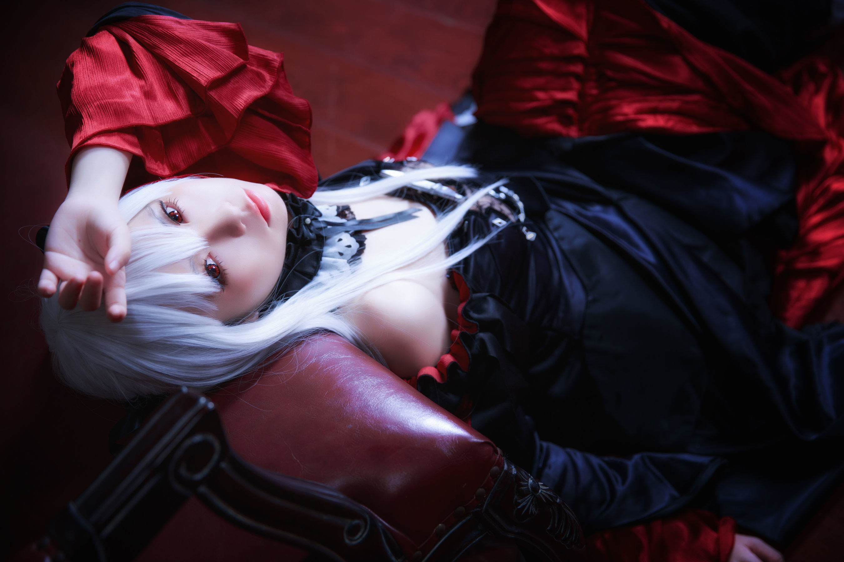 เน็ตไอดอล COSER 写真] บล็อกเกอร์อนิเม G44 จะไม่ได้รับบาดเจ็บ - ฝูจือชุดกระโปรงยาว