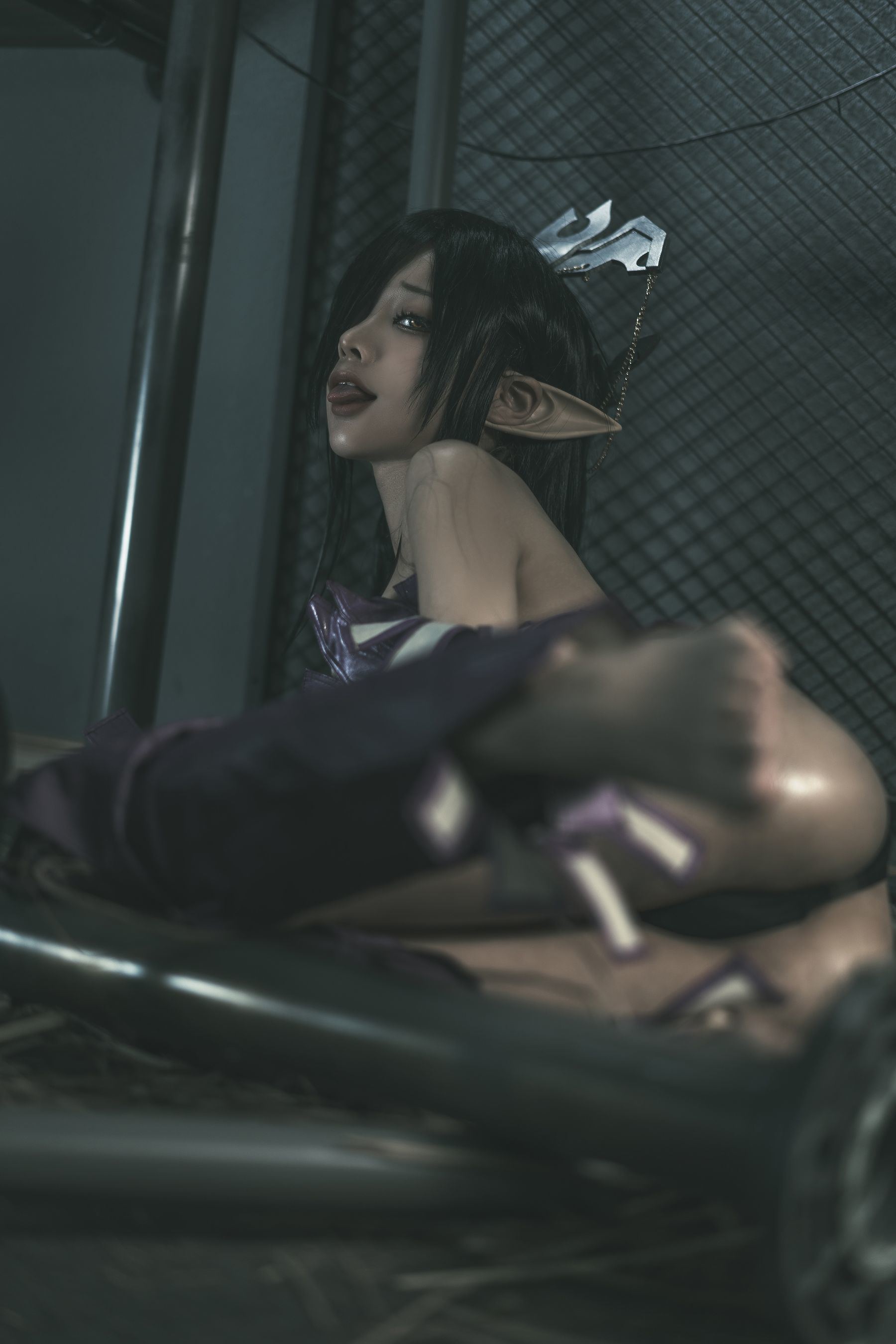 เน็ตไอดอล COSER ภาพถ่าย] บล็อกเกอร์แอนิเมชั่น ชุนหมอหมอ - แบล็คบีสต์ควีน ดั้งเดิม