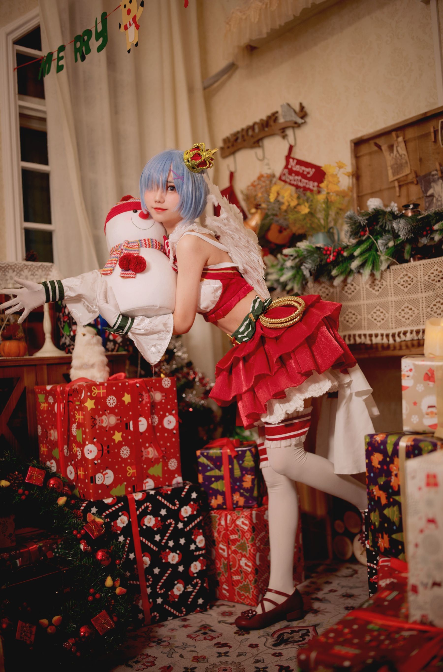 ネット有名人COSER写真] 花七Hana - クリスマスレム