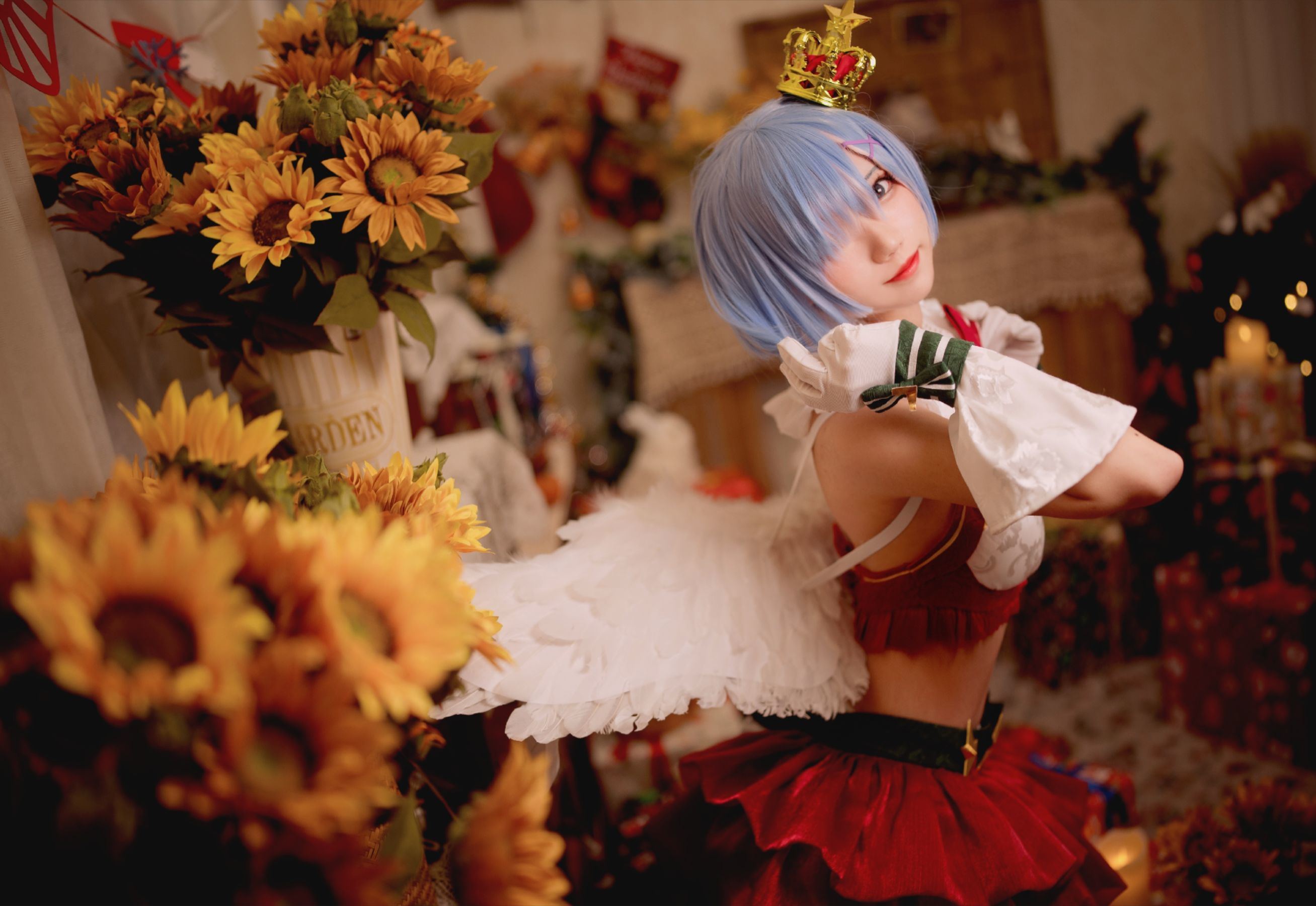 ネット有名人COSER写真] 花七Hana - クリスマスレム