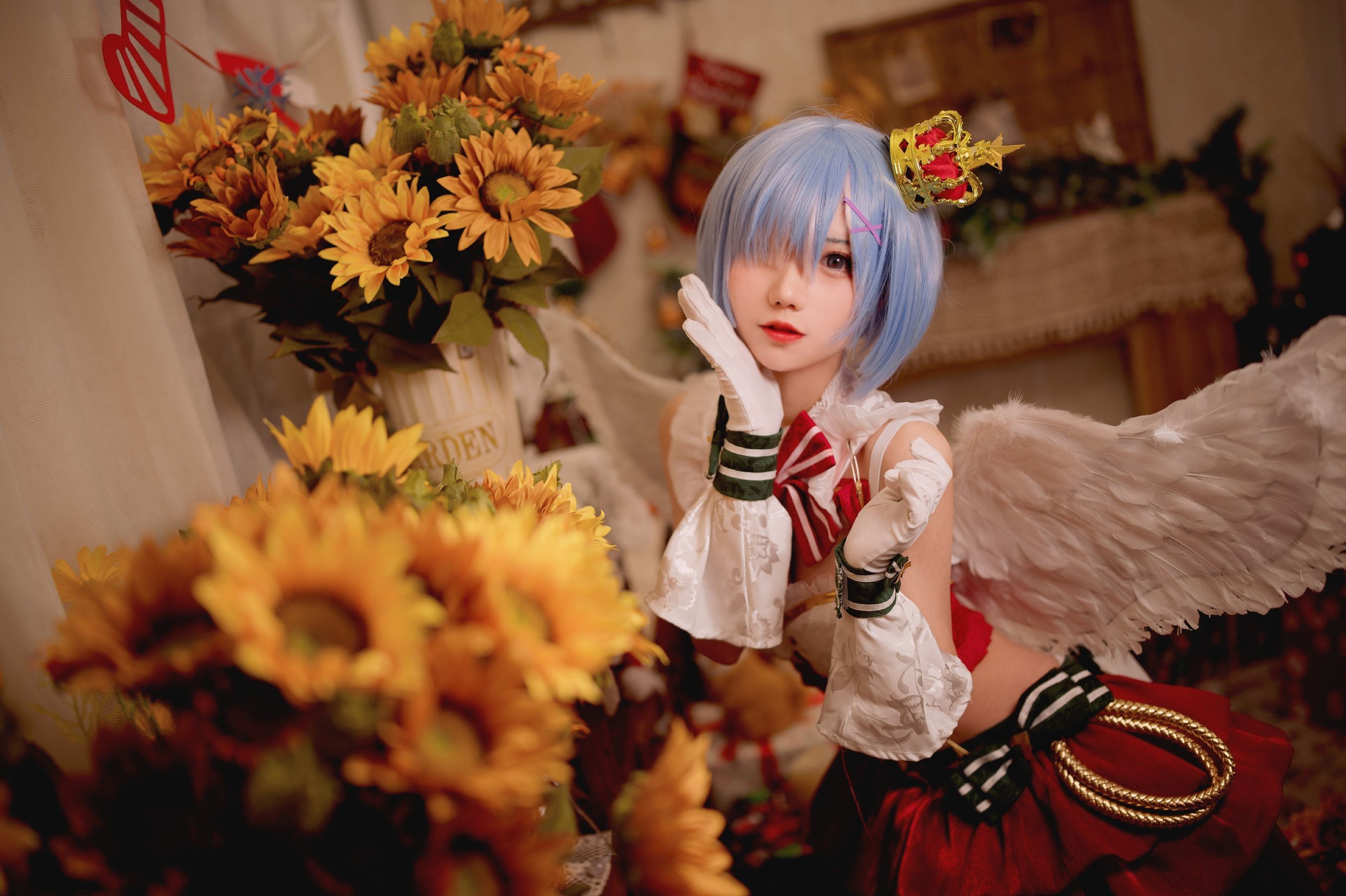 ネット有名人COSER写真] 花七Hana - クリスマスレム
