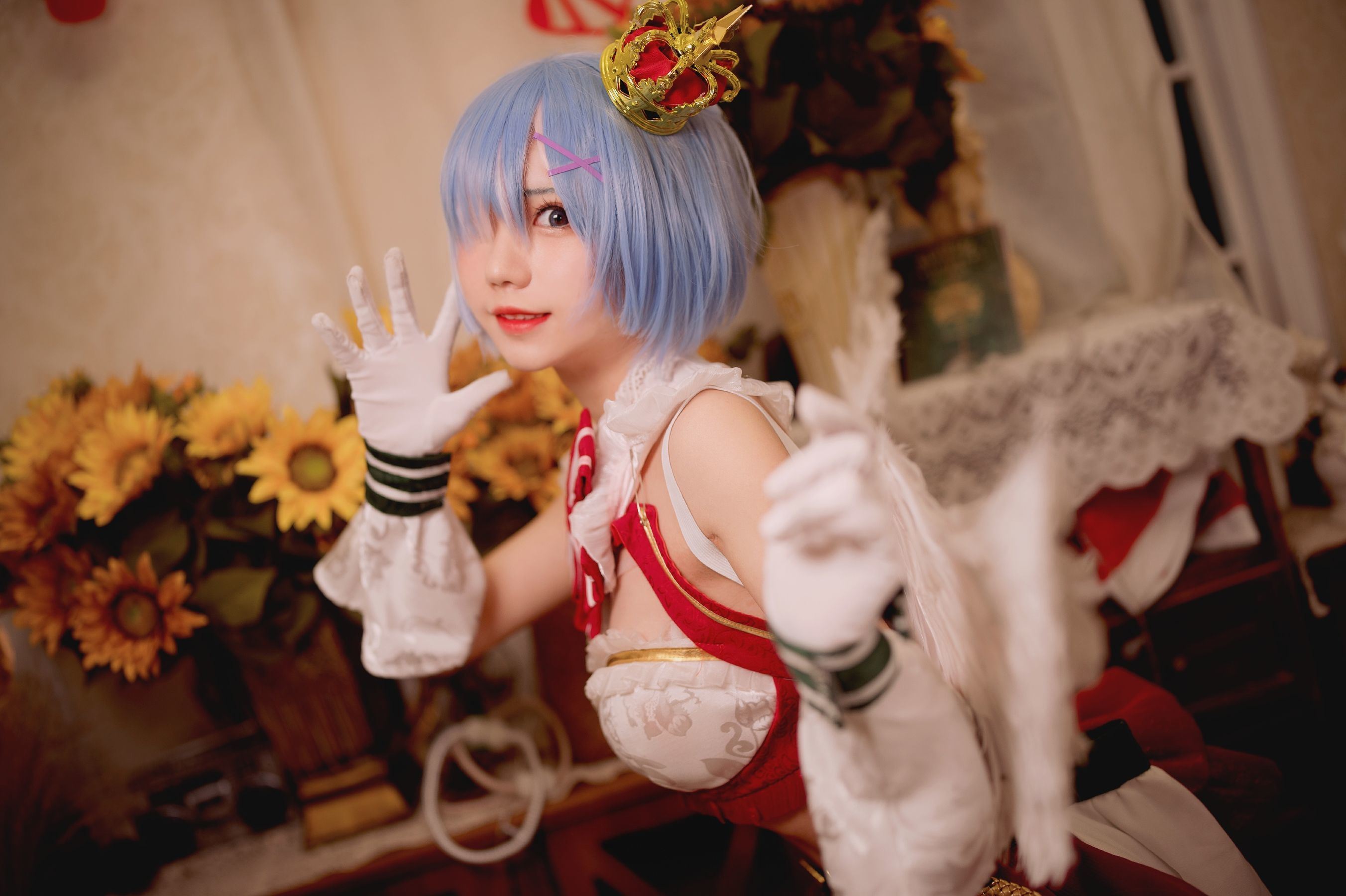 ネット有名人COSER写真] 花七Hana - クリスマスレム