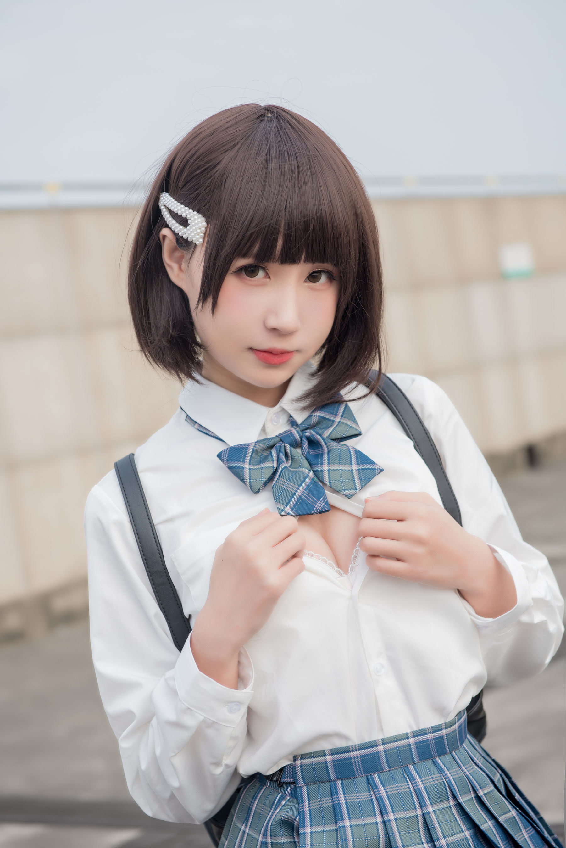 [网红COSER写真] 西园寺南歌 - 少女裙