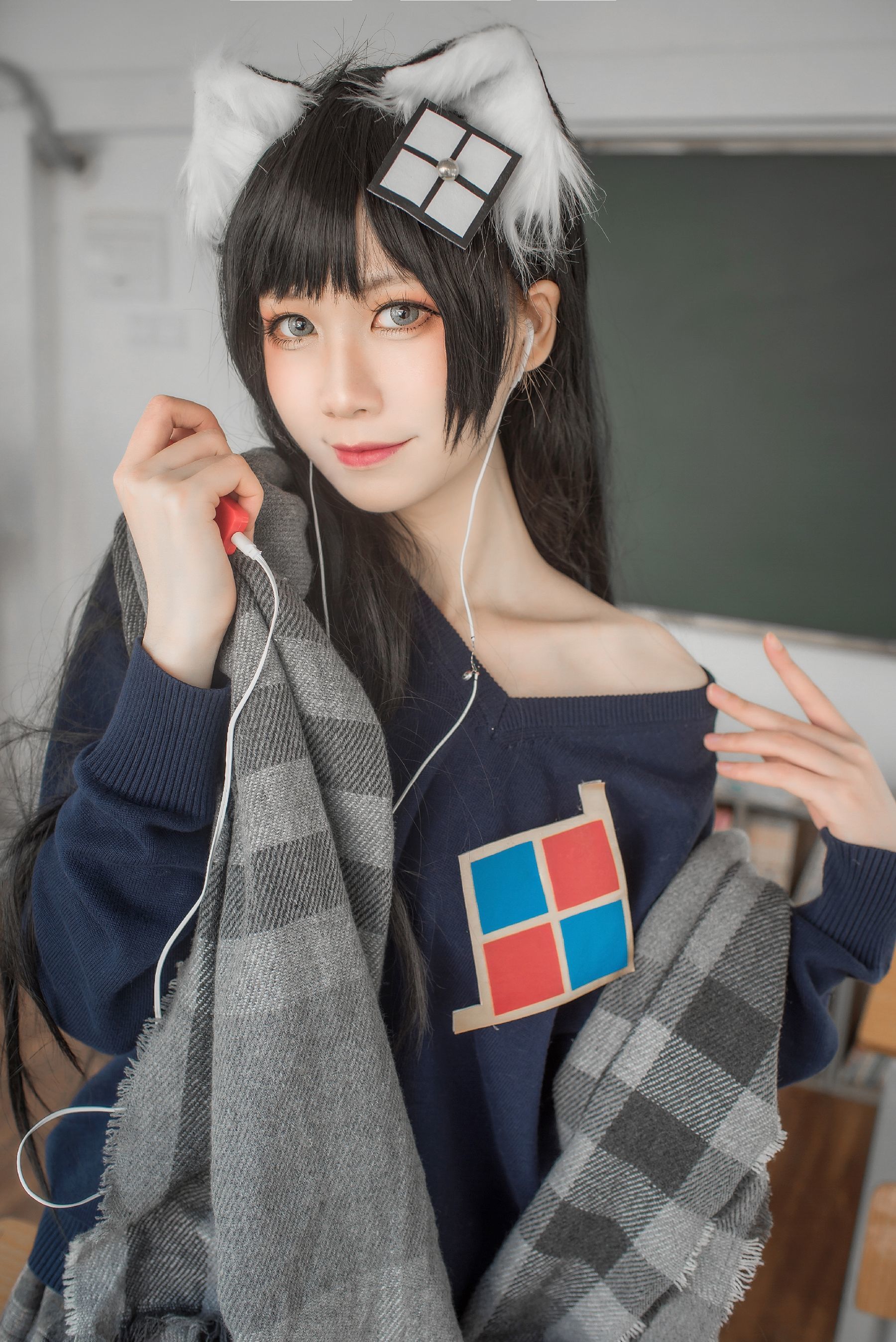 Internet Celebrity COSER Photobook] Izumi Quan Taizi Welfare - Pure White Graduation Season