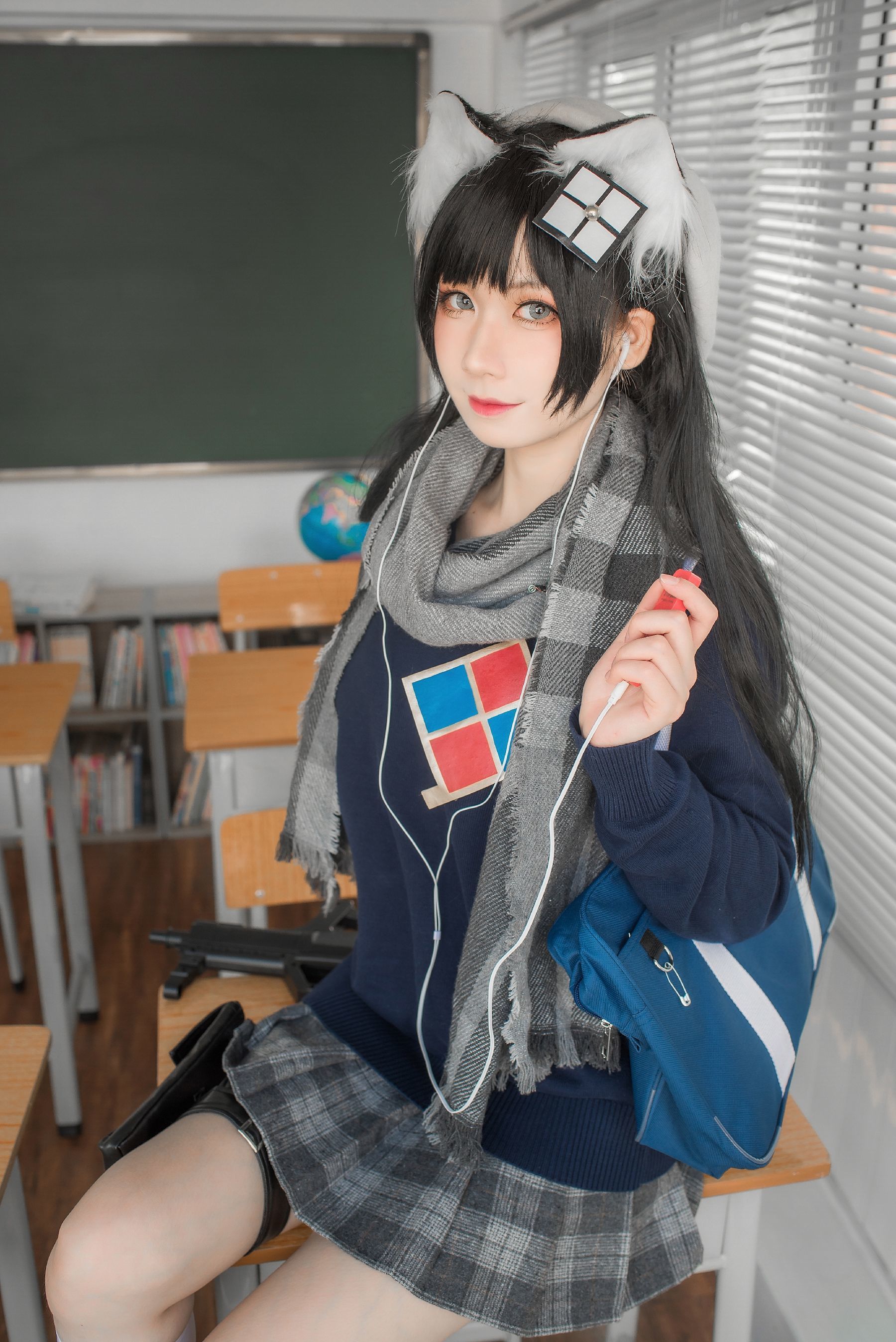 Internet Celebrity COSER Photobook] Izumi Quan Taizi Welfare - Pure White Graduation Season