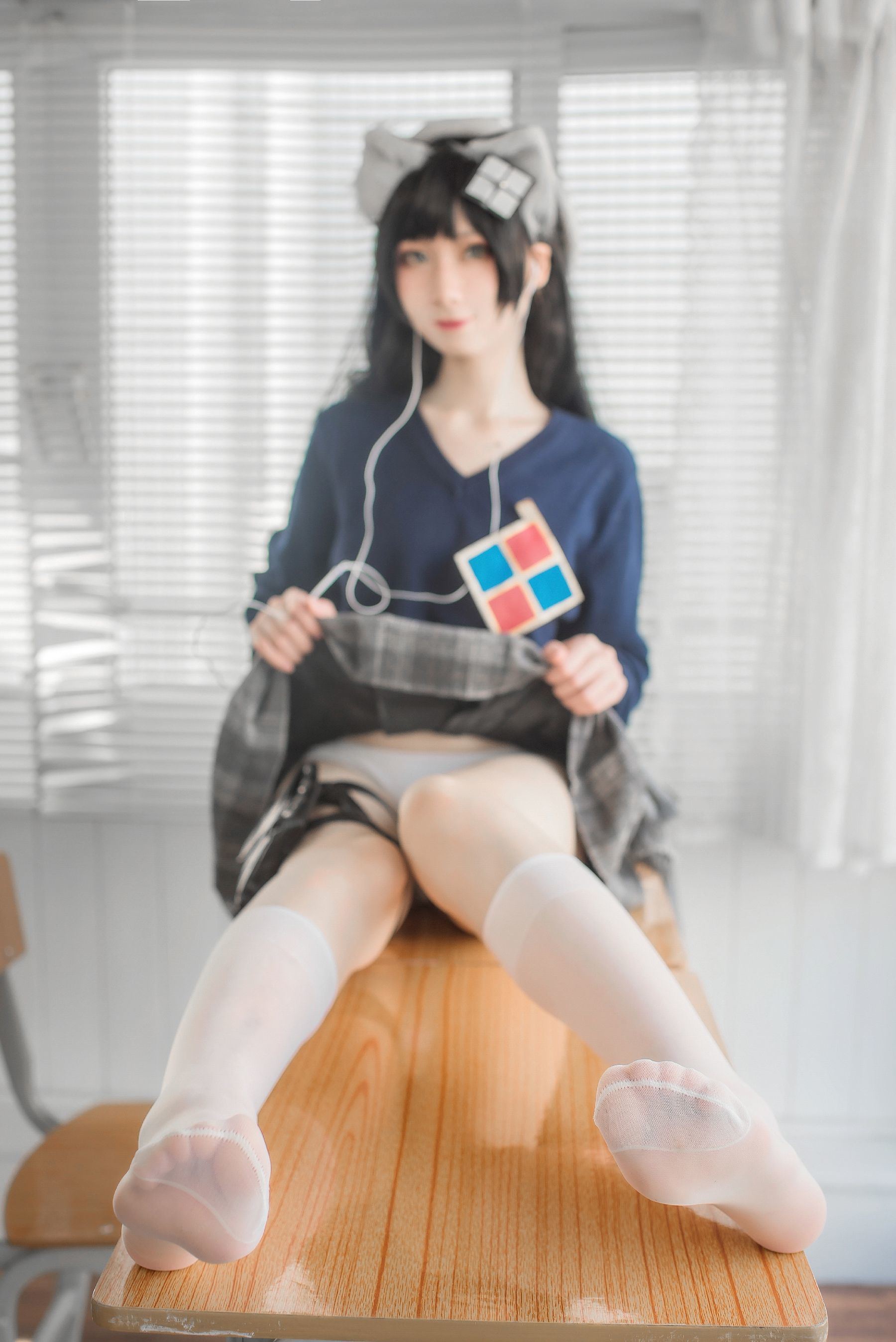 Internet Celebrity COSER Photobook] Izumi Quan Taizi Welfare - Pure White Graduation Season