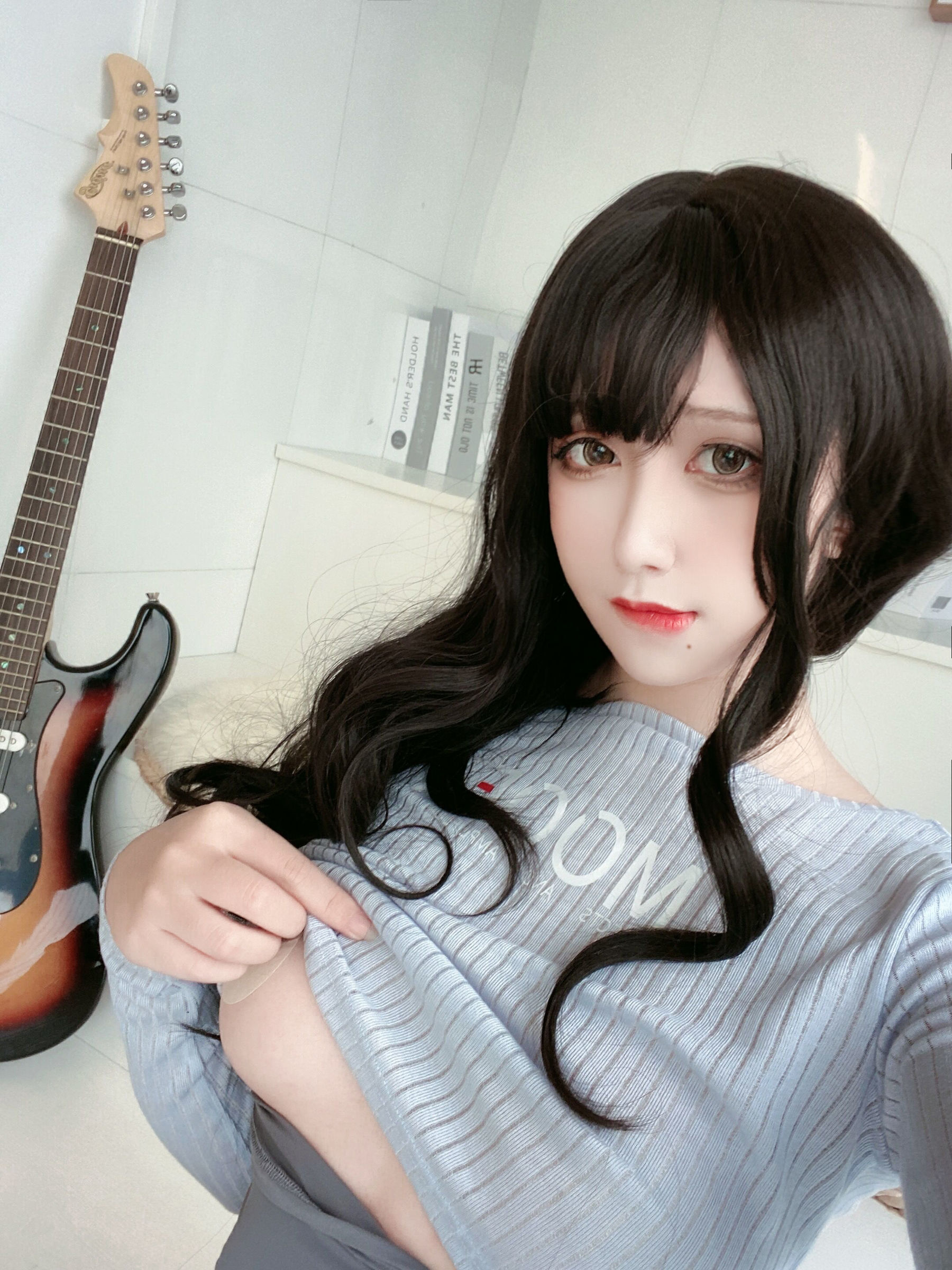 왕홍 COSER 사진] 애니메이션 블로거 구곡 진 - 기타 여동생