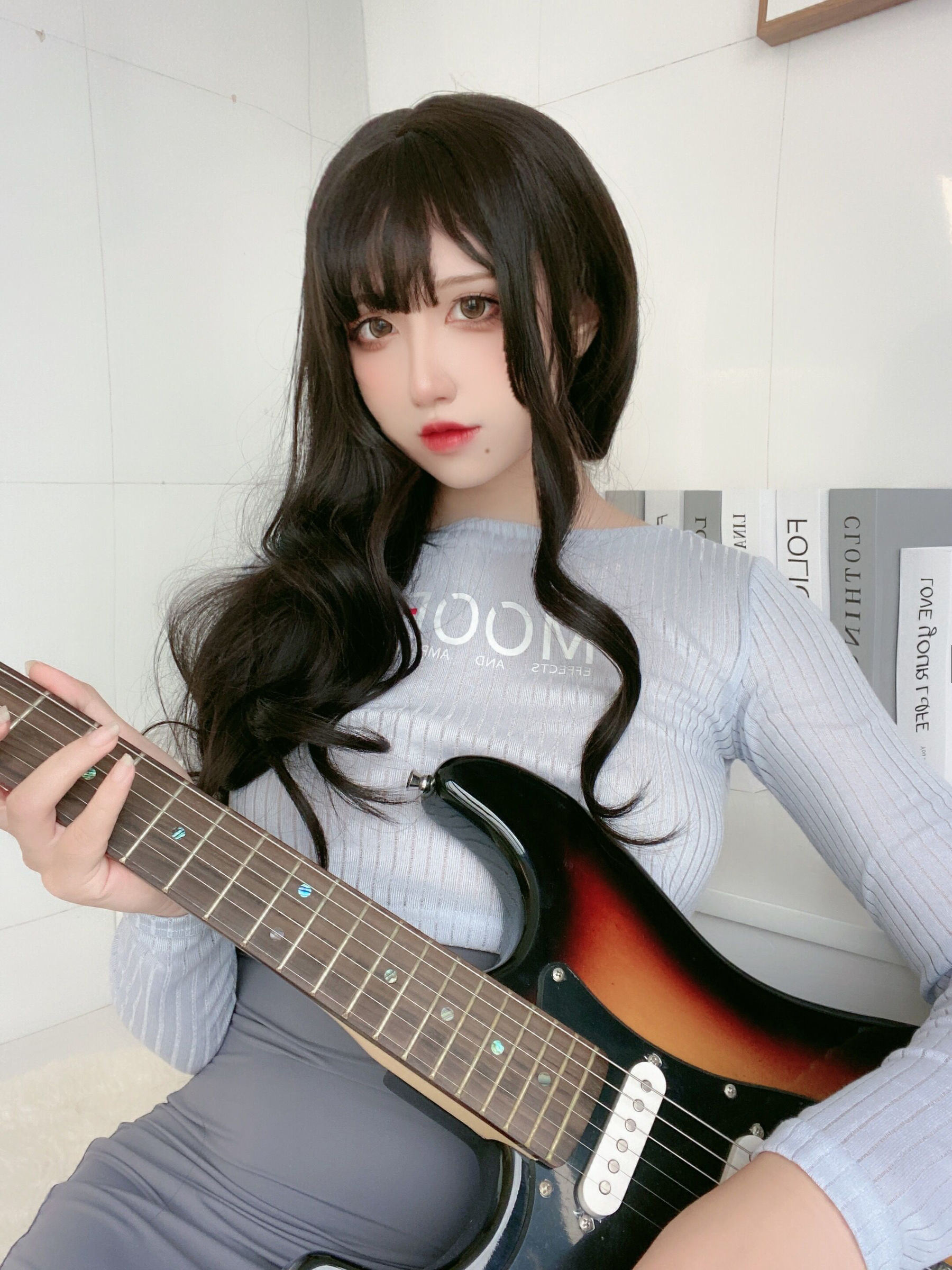 왕홍 COSER 사진] 애니메이션 블로거 구곡 진 - 기타 여동생