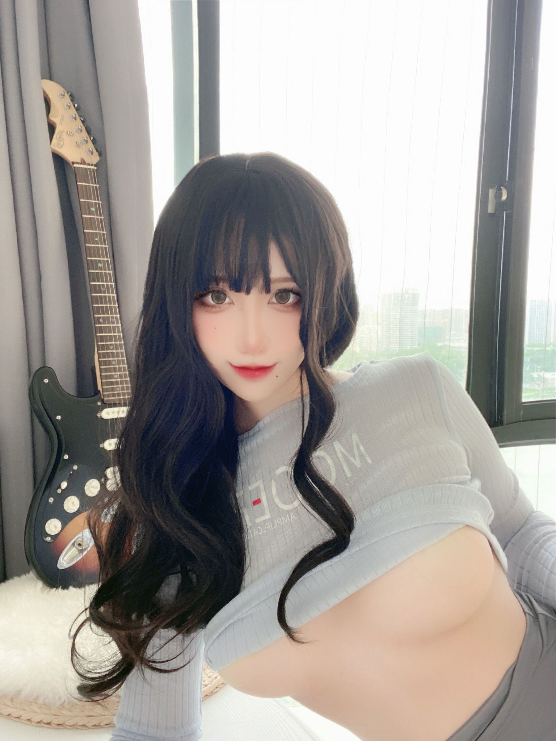 왕홍 COSER 사진] 애니메이션 블로거 구곡 진 - 기타 여동생