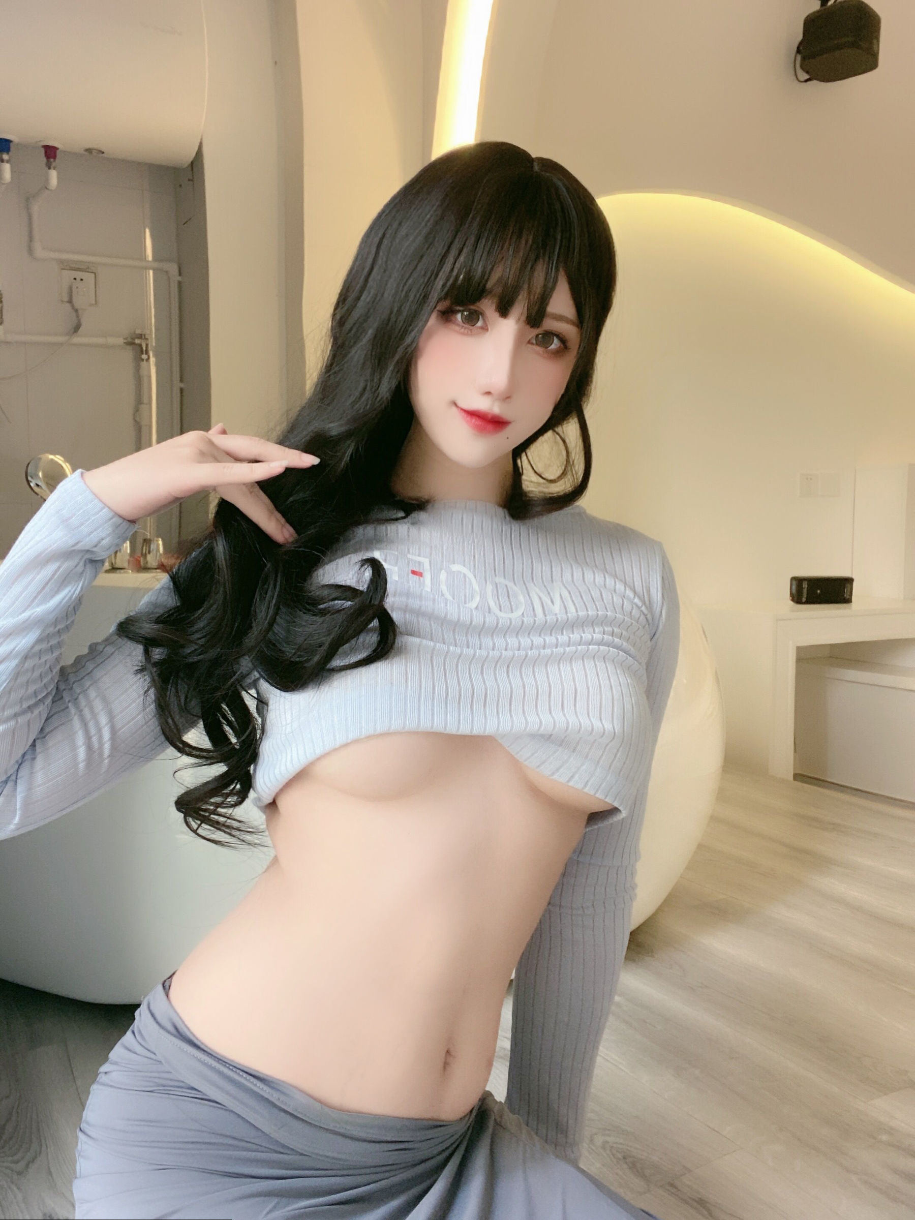 왕홍 COSER 사진] 애니메이션 블로거 구곡 진 - 기타 여동생