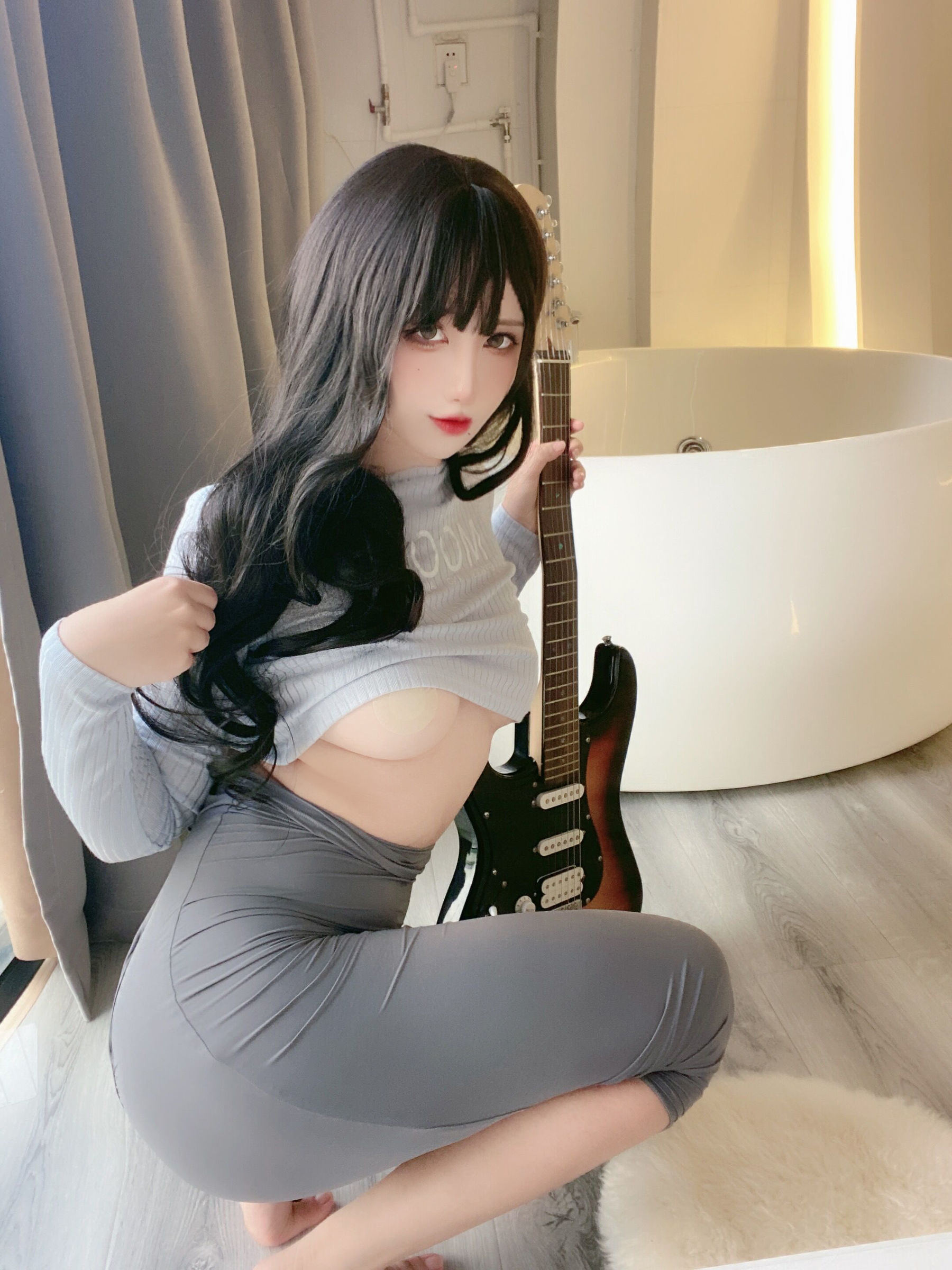 왕홍 COSER 사진] 애니메이션 블로거 구곡 진 - 기타 여동생