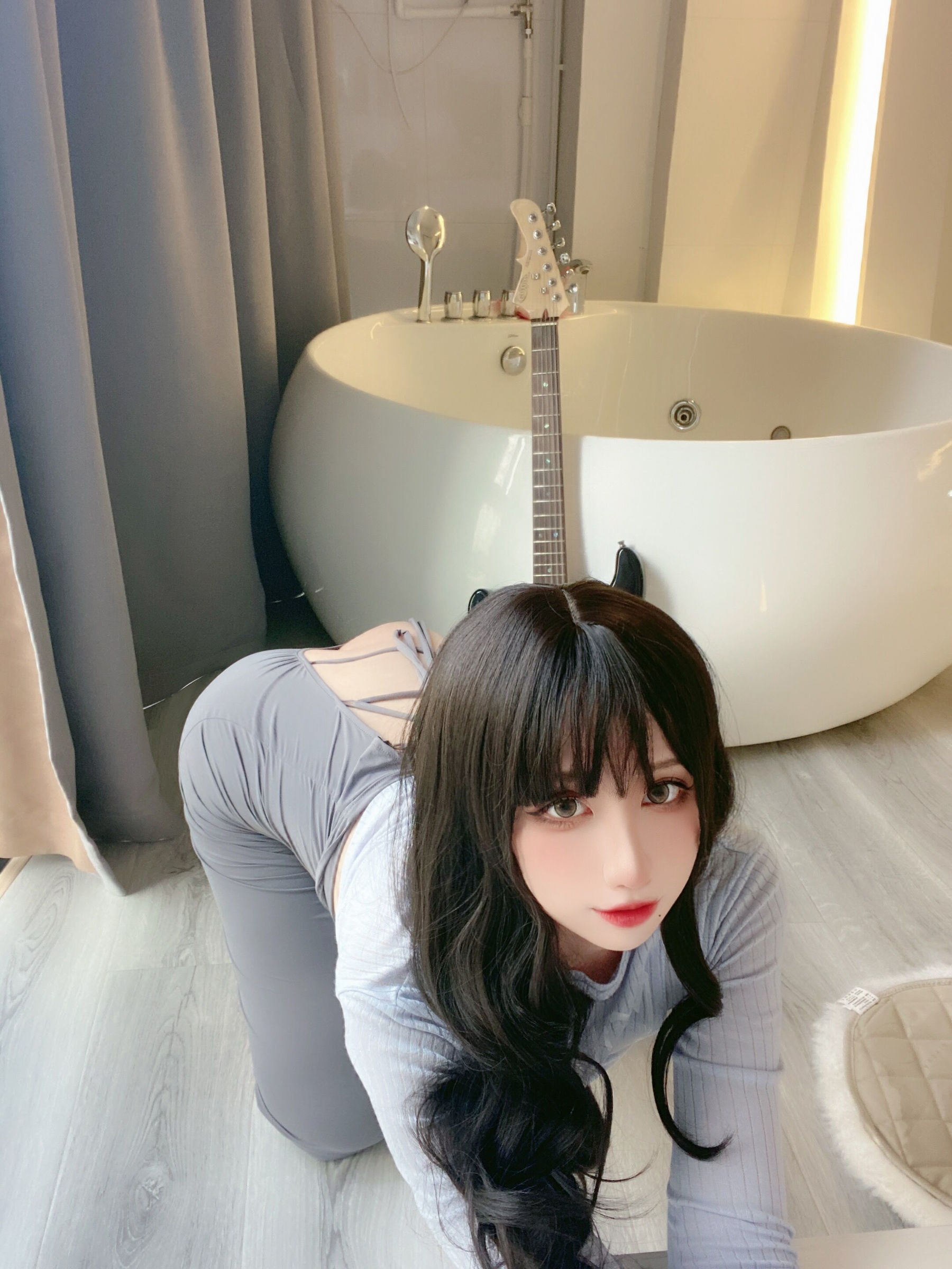 왕홍 COSER 사진] 애니메이션 블로거 구곡 진 - 기타 여동생