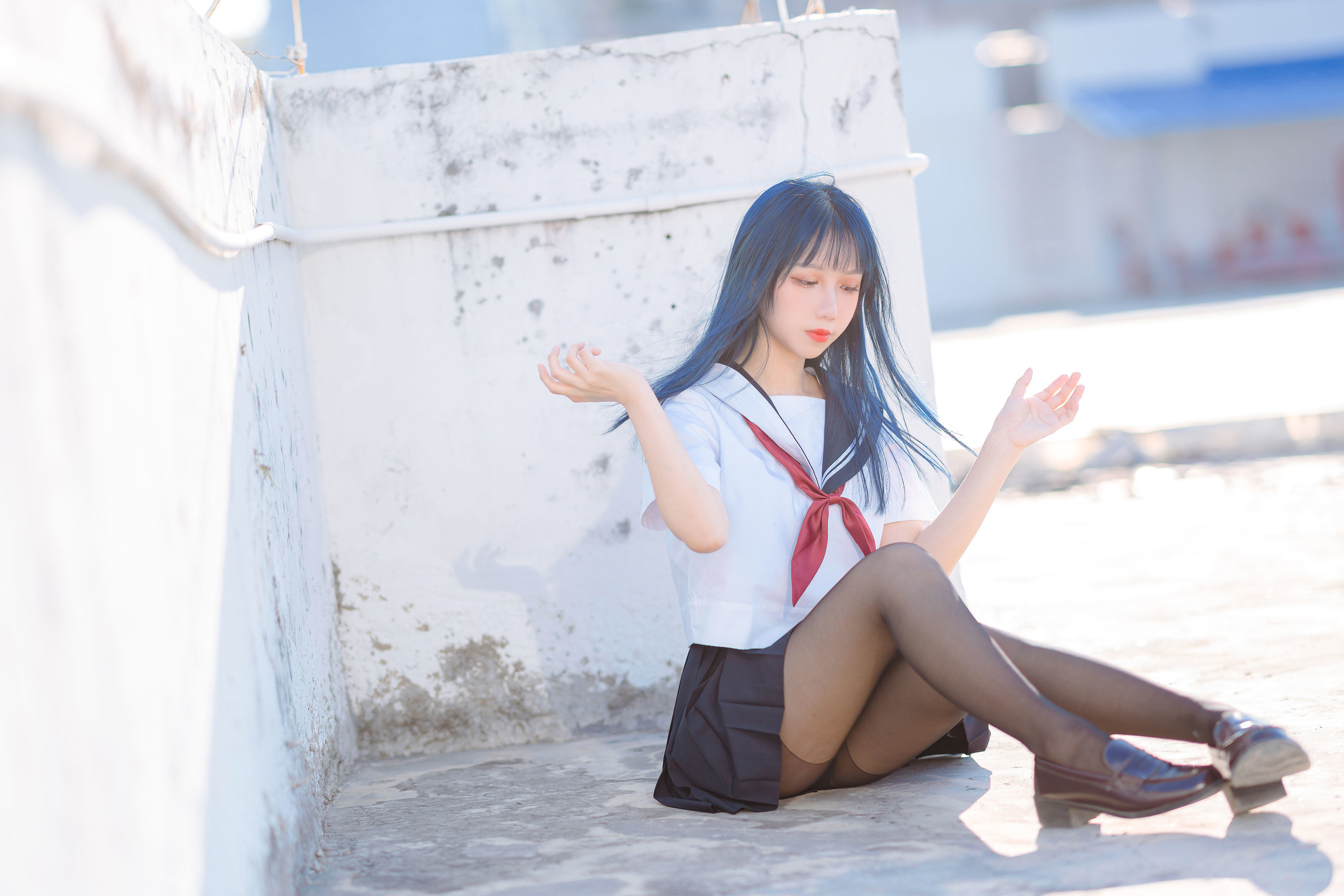 JK Cosplay：动漫博主果咩酱w - JK