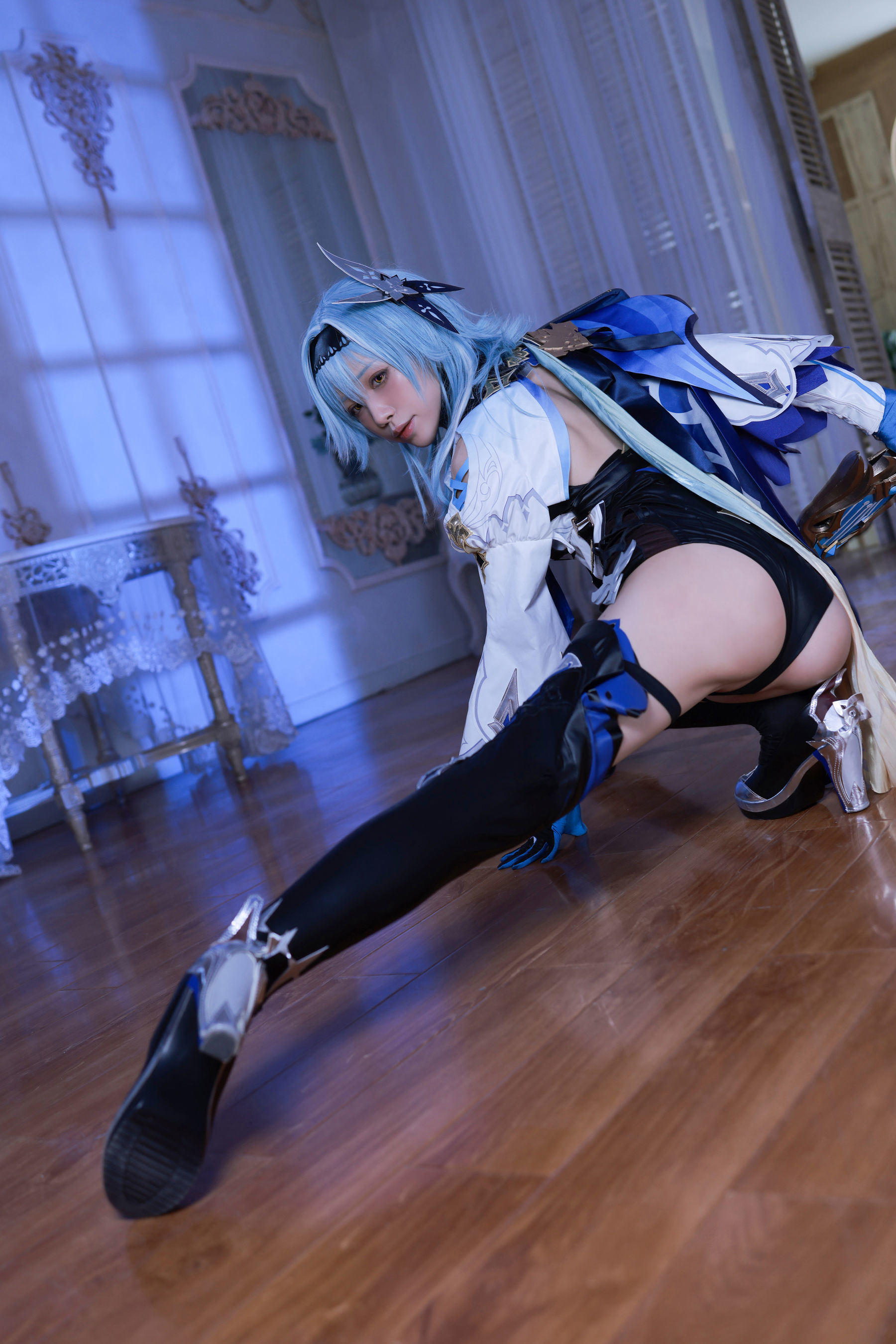 [网红COSER写真] 动漫博主水淼aqua - 原神优菈 原造