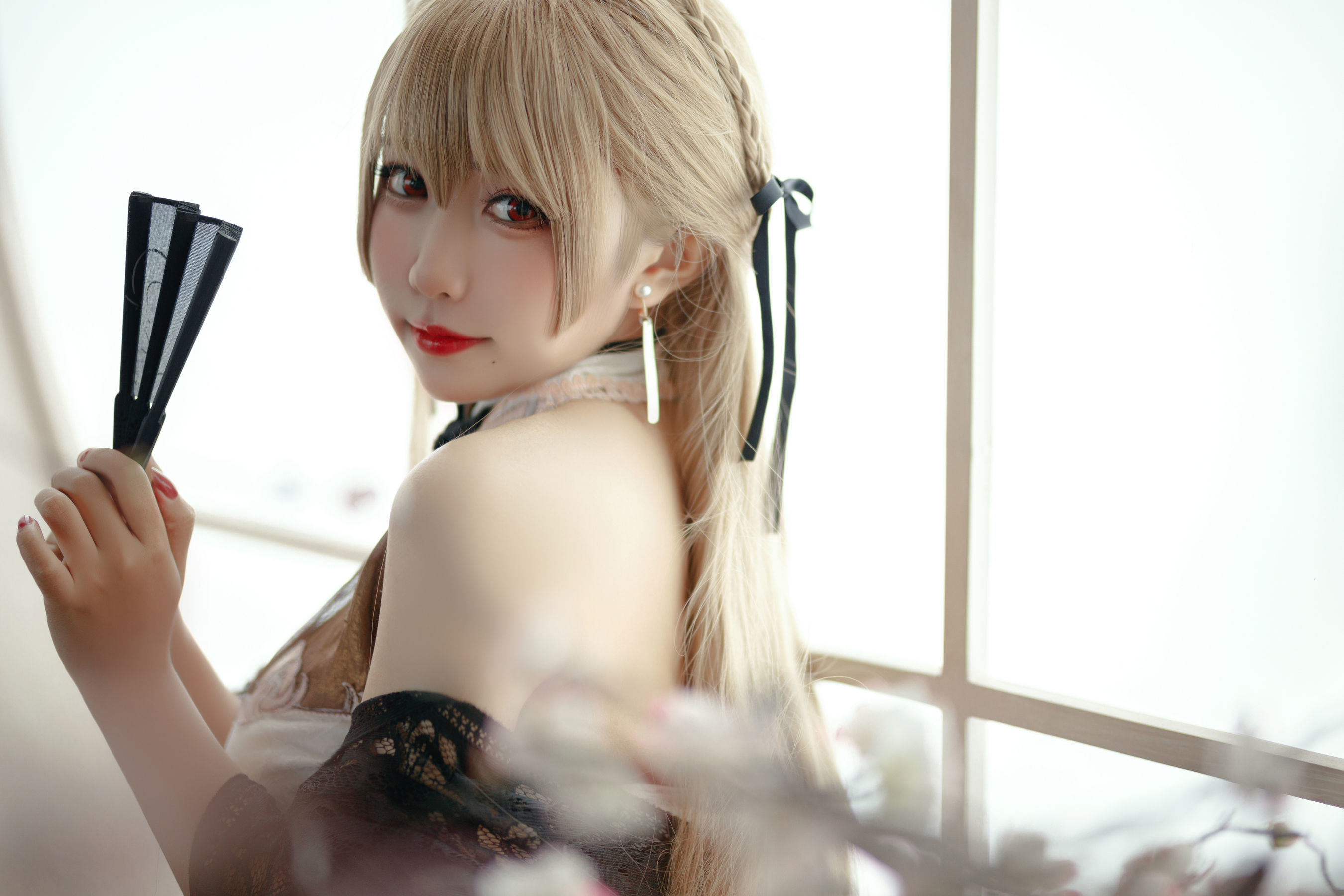 Ảnh chân dung COSER nổi tiếng] Blogger anime Mèo Điền Thánh Nai Nai (Đào Chi Chiu Chiu) - Mỹ nhân ngọc trắng