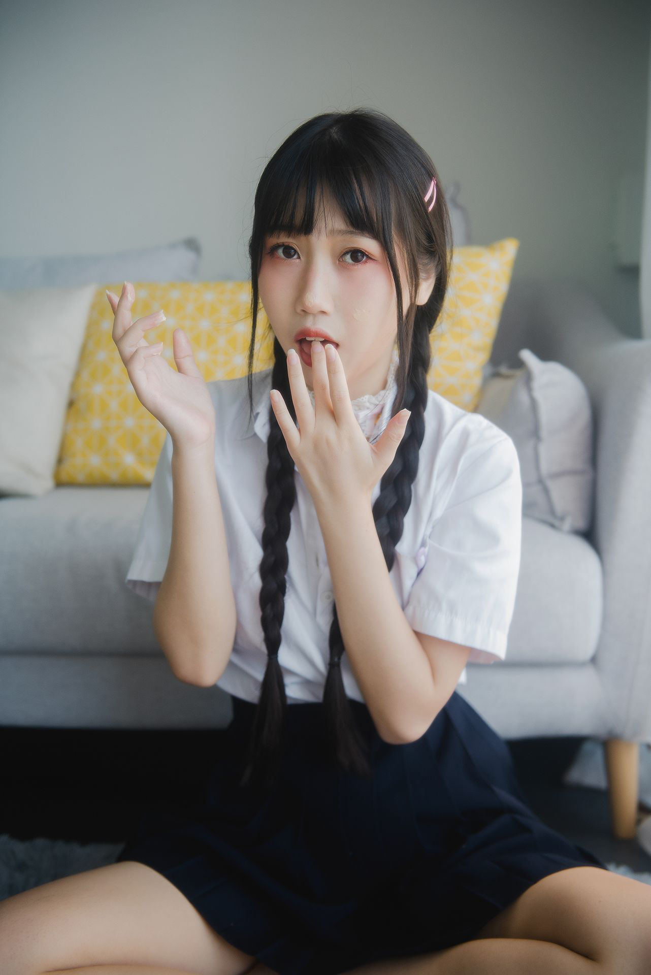 Ảnh sách Coser ngôi sao mạng] Coser Bất Đái Mão nổi tiếng Weibo - Cô gái Kem