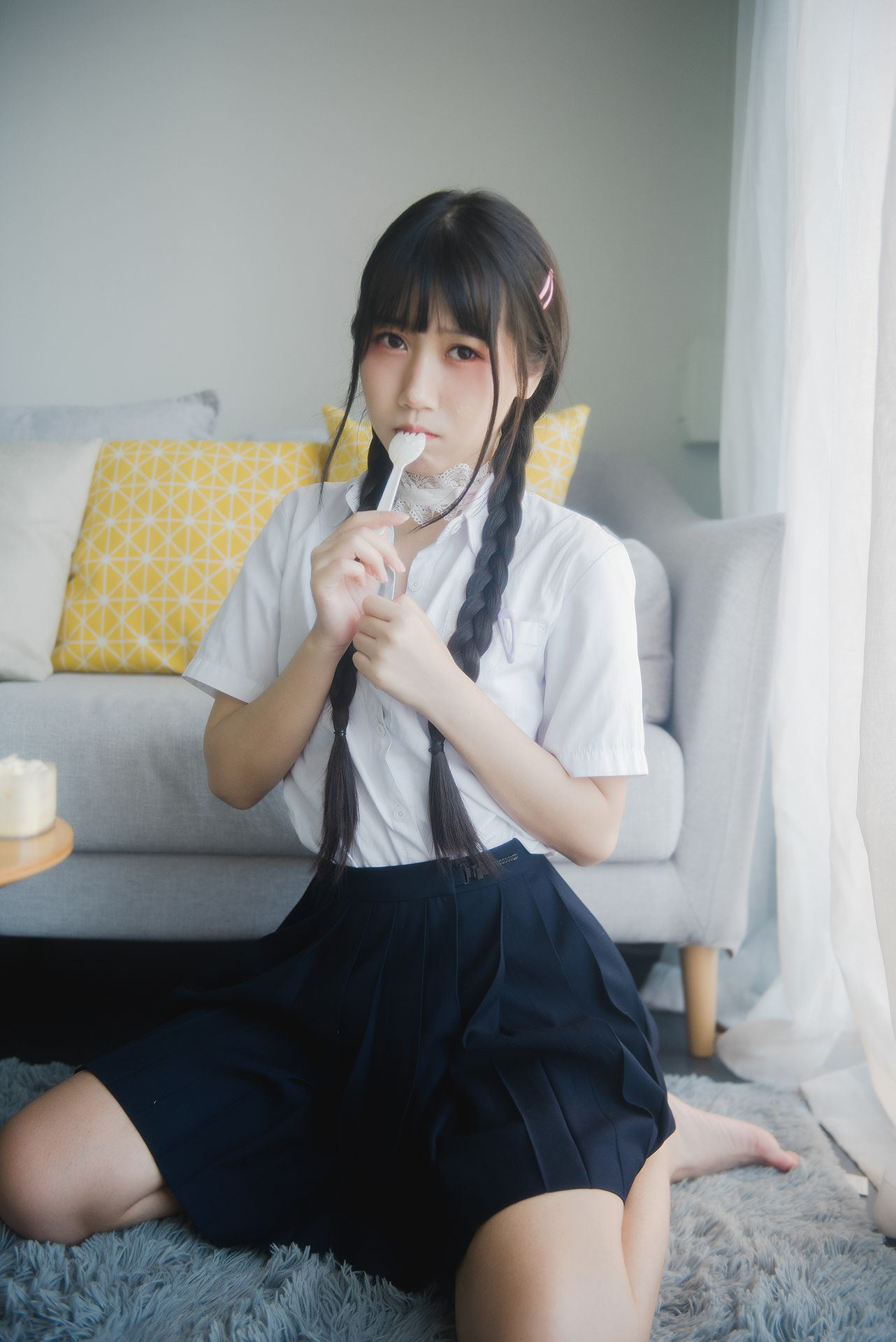 Ảnh sách Coser ngôi sao mạng] Coser Bất Đái Mão nổi tiếng Weibo - Cô gái Kem